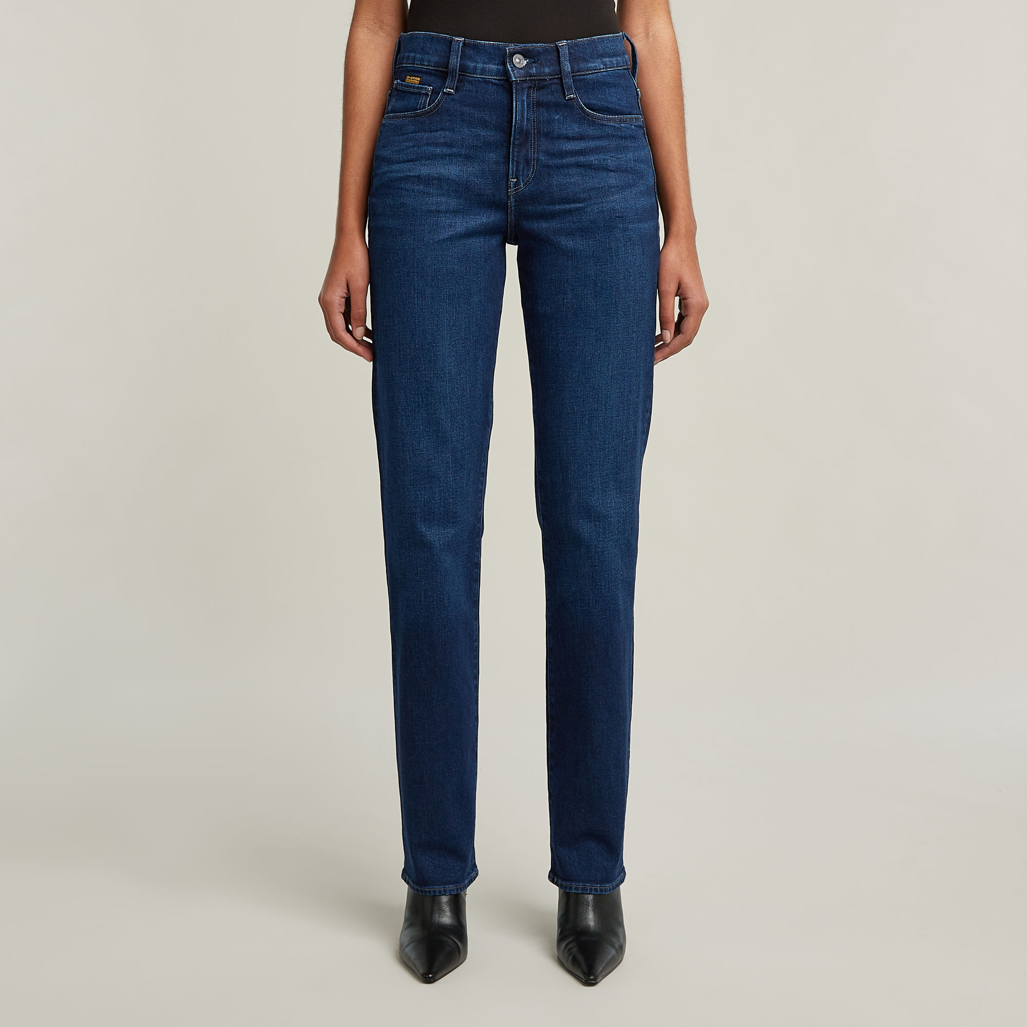 

Strace Straight Jeans - Dark blue - Women