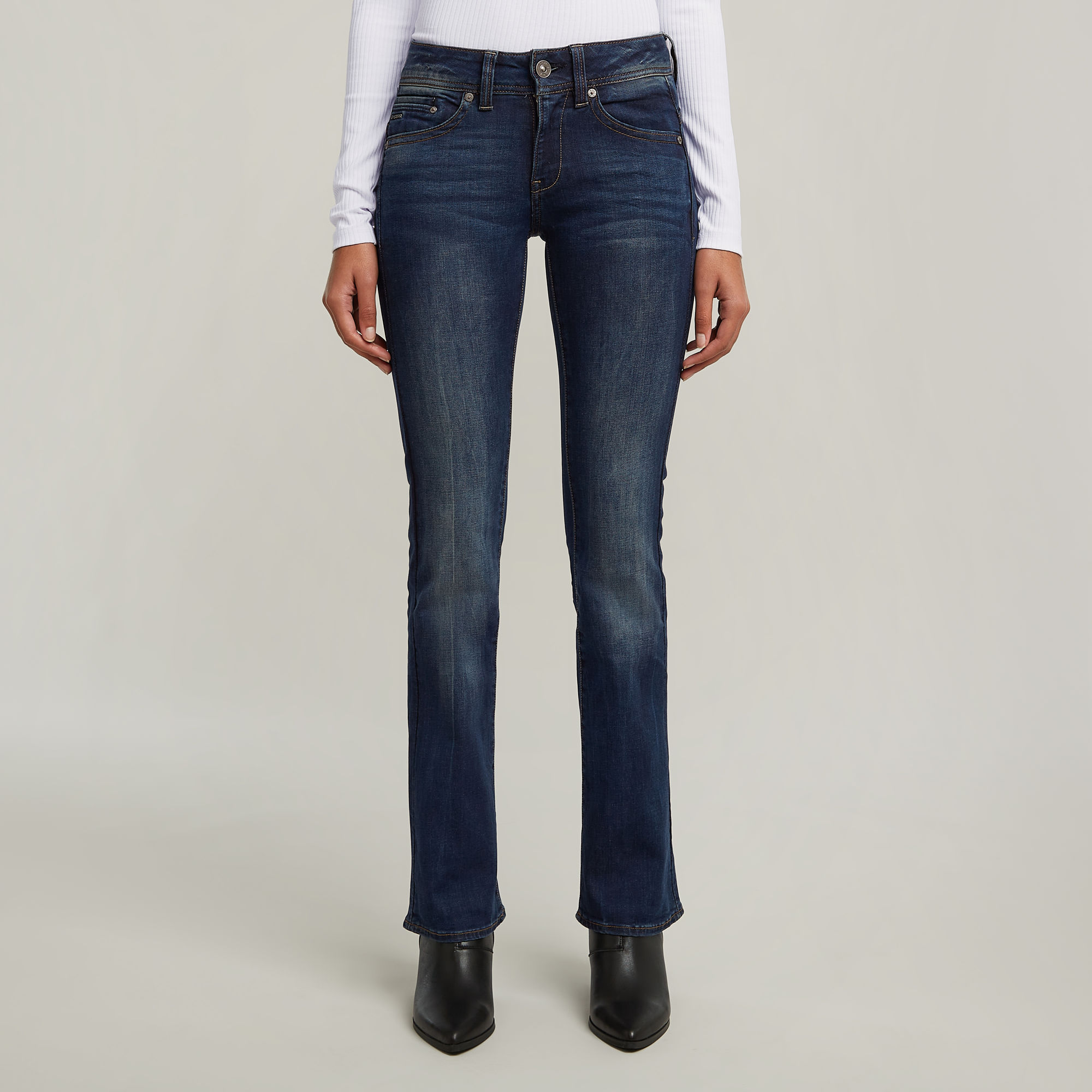 

Midge Bootcut Jeans - Dark blue - Women