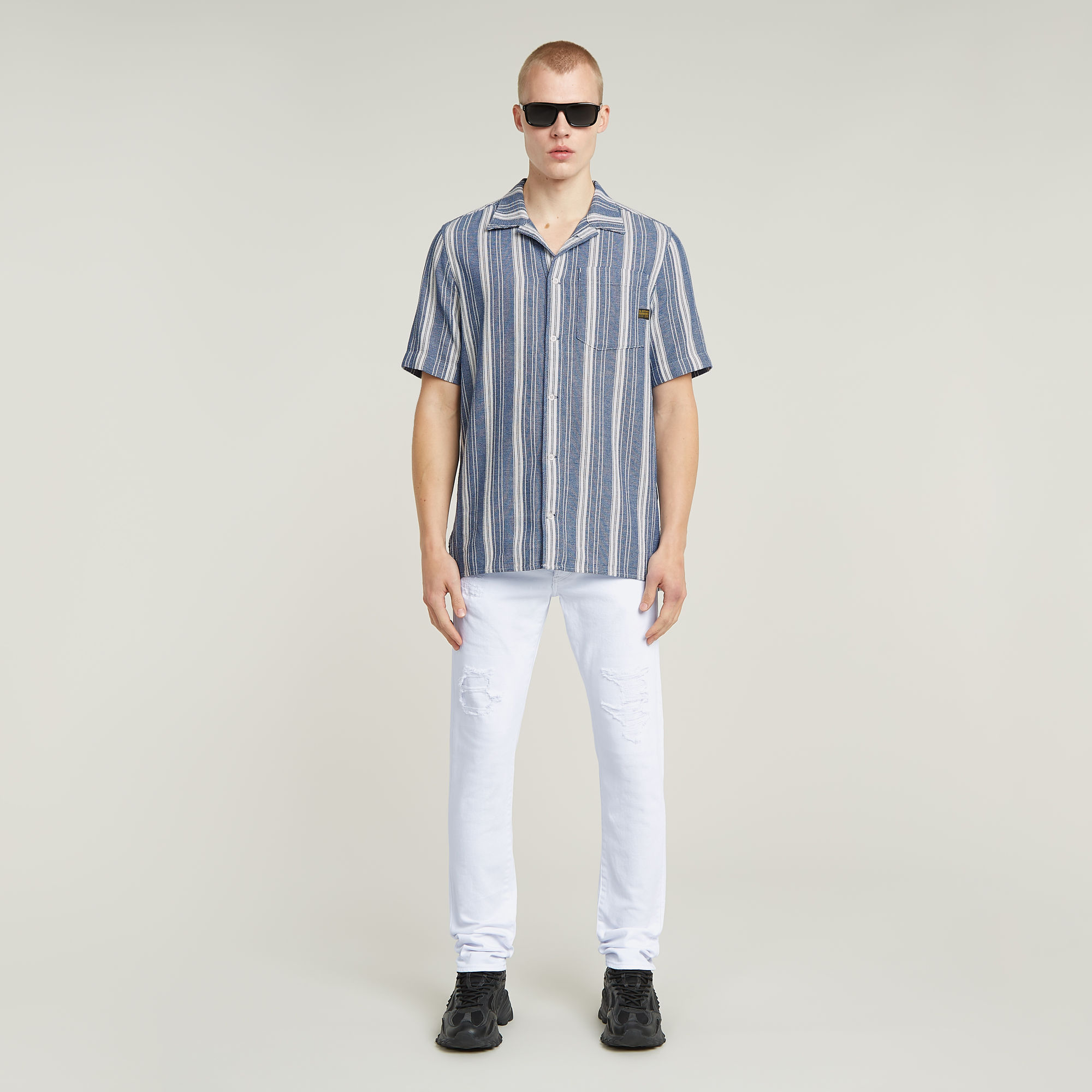 G-Star RAW One Pocket Regular Overhemd Meerkleurig Heren