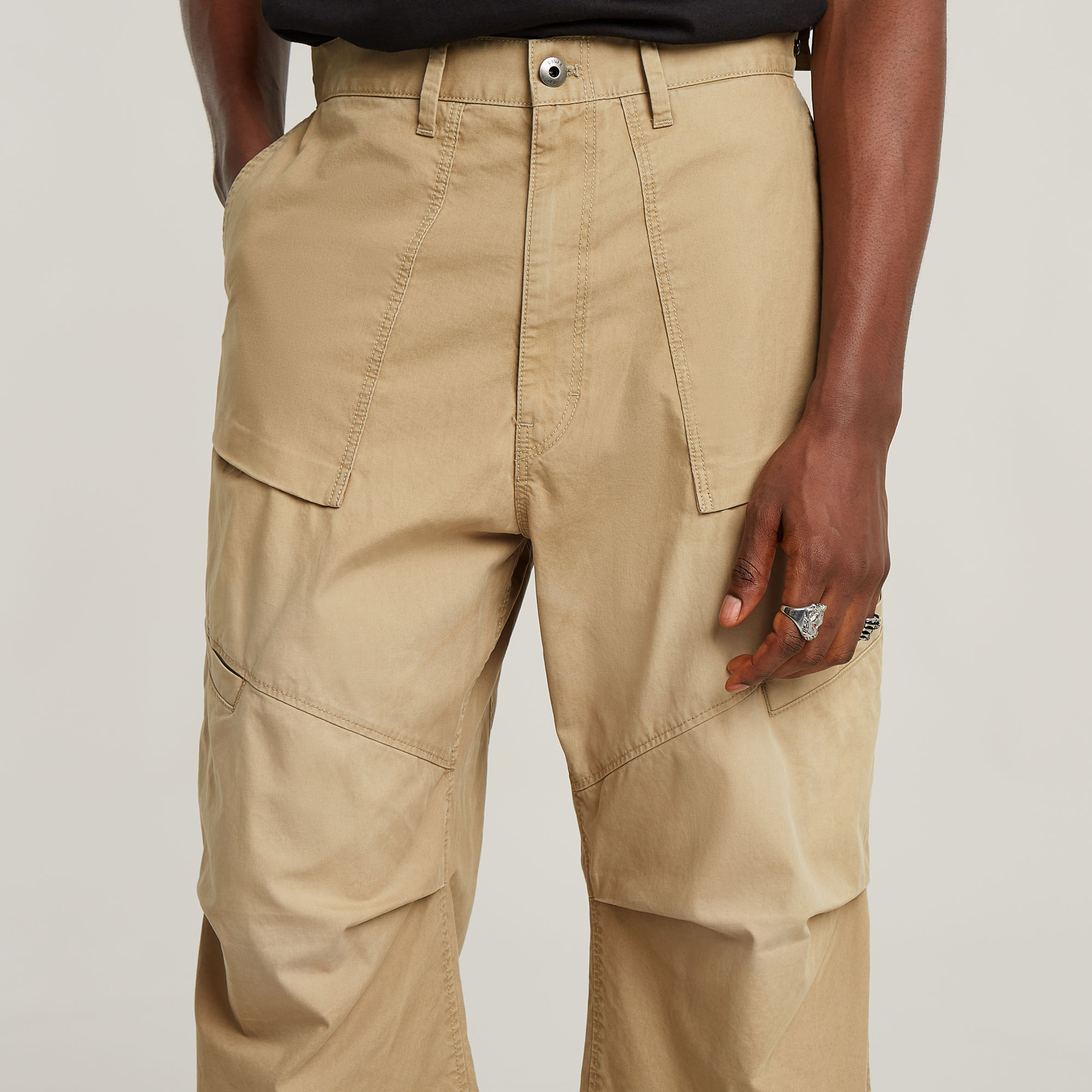G-Star RAW Fatigue 3D Relaxed Short Beige Heren