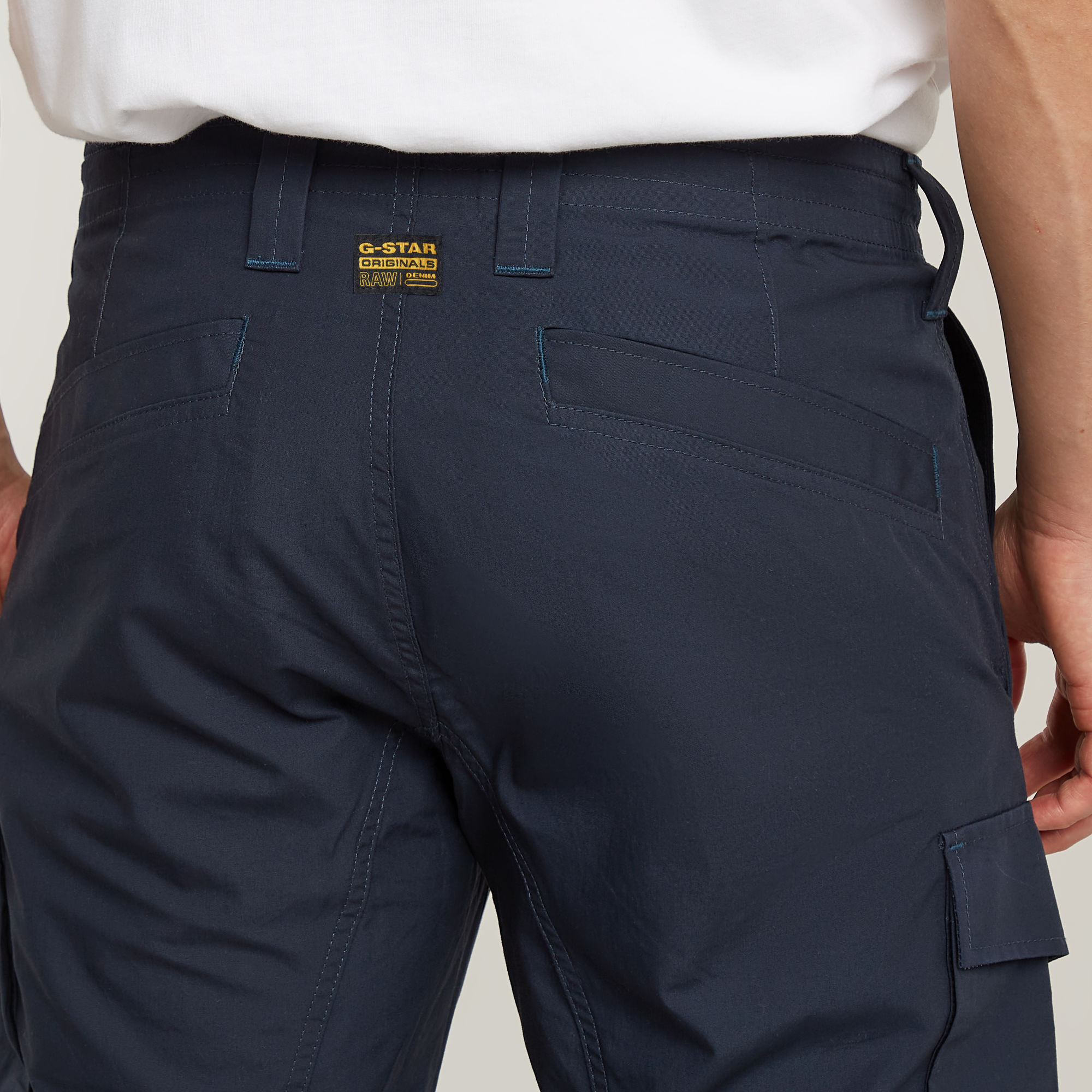 G-Star RAW Core Regular Cargo Short Donkerblauw Heren