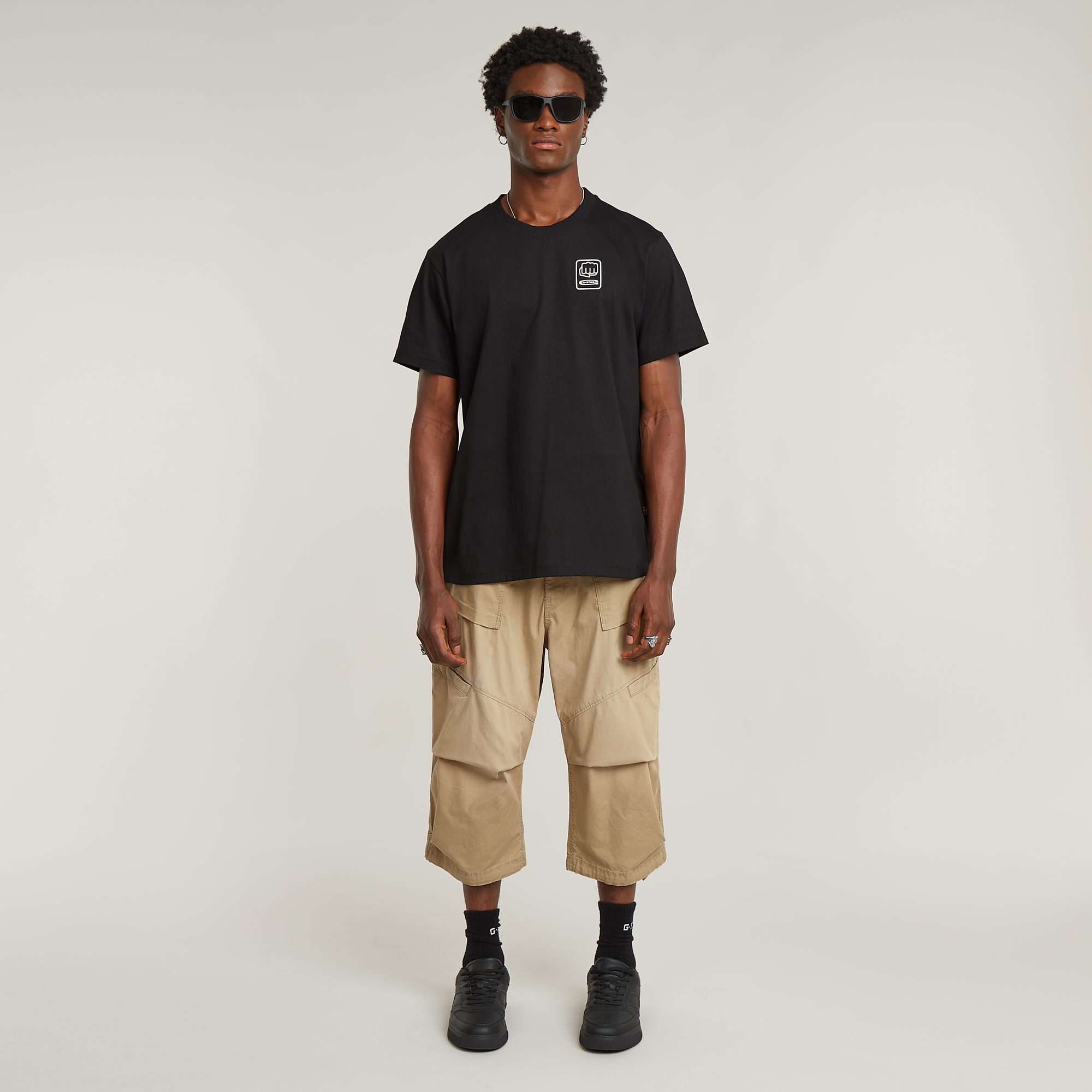 G-Star RAW Fatigue 3D Relaxed Short Beige Heren