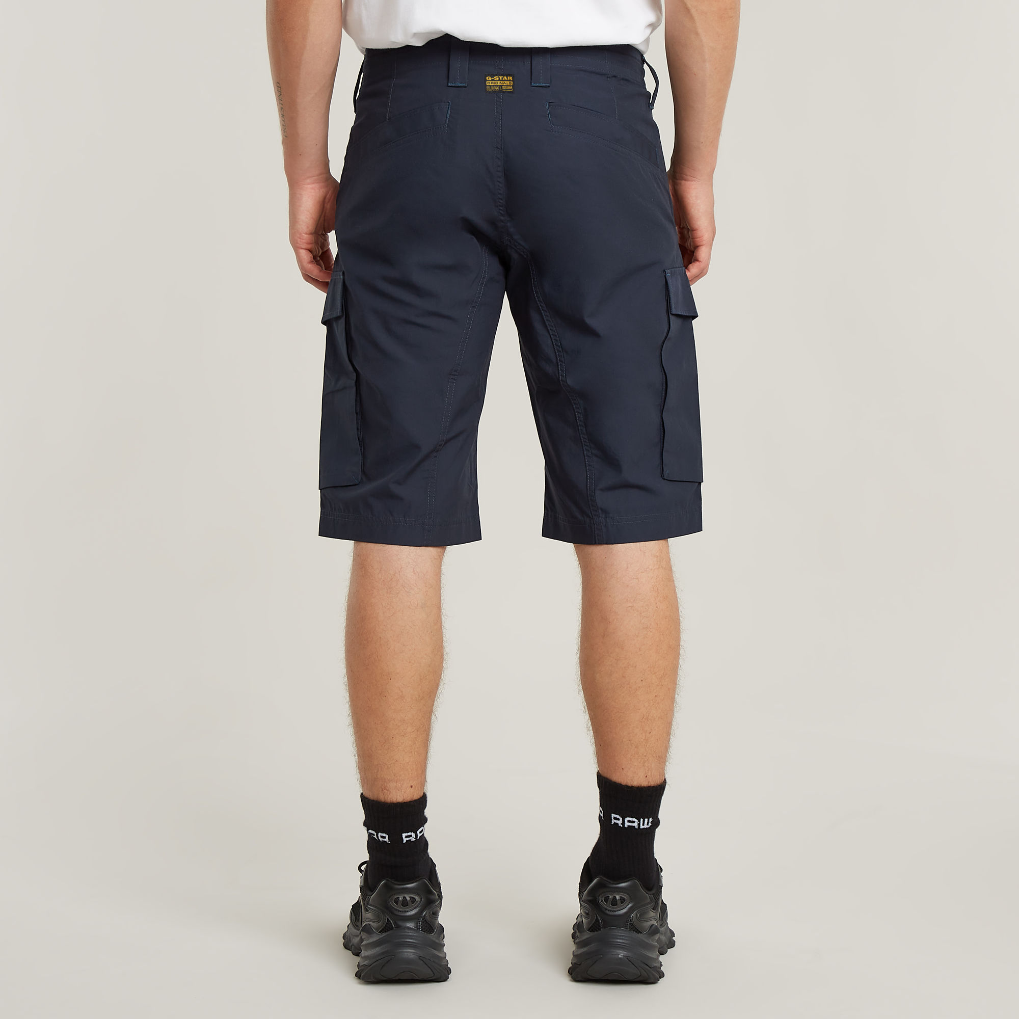 G-Star RAW Core Regular Cargo Short Donkerblauw Heren