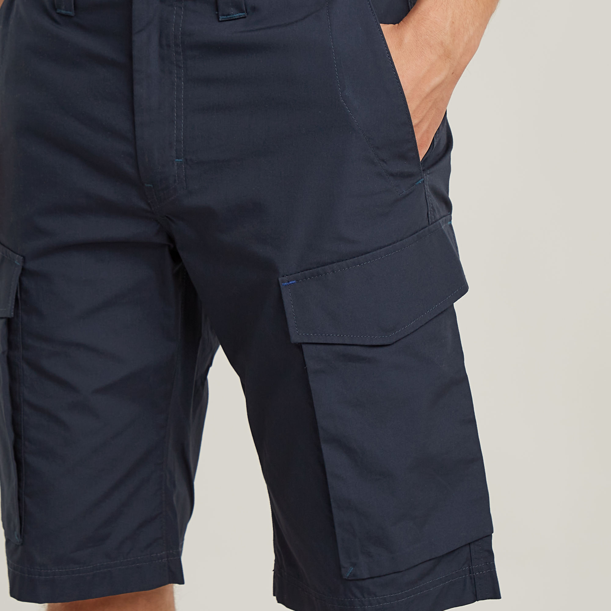 G-Star RAW Core Regular Cargo Short Donkerblauw Heren