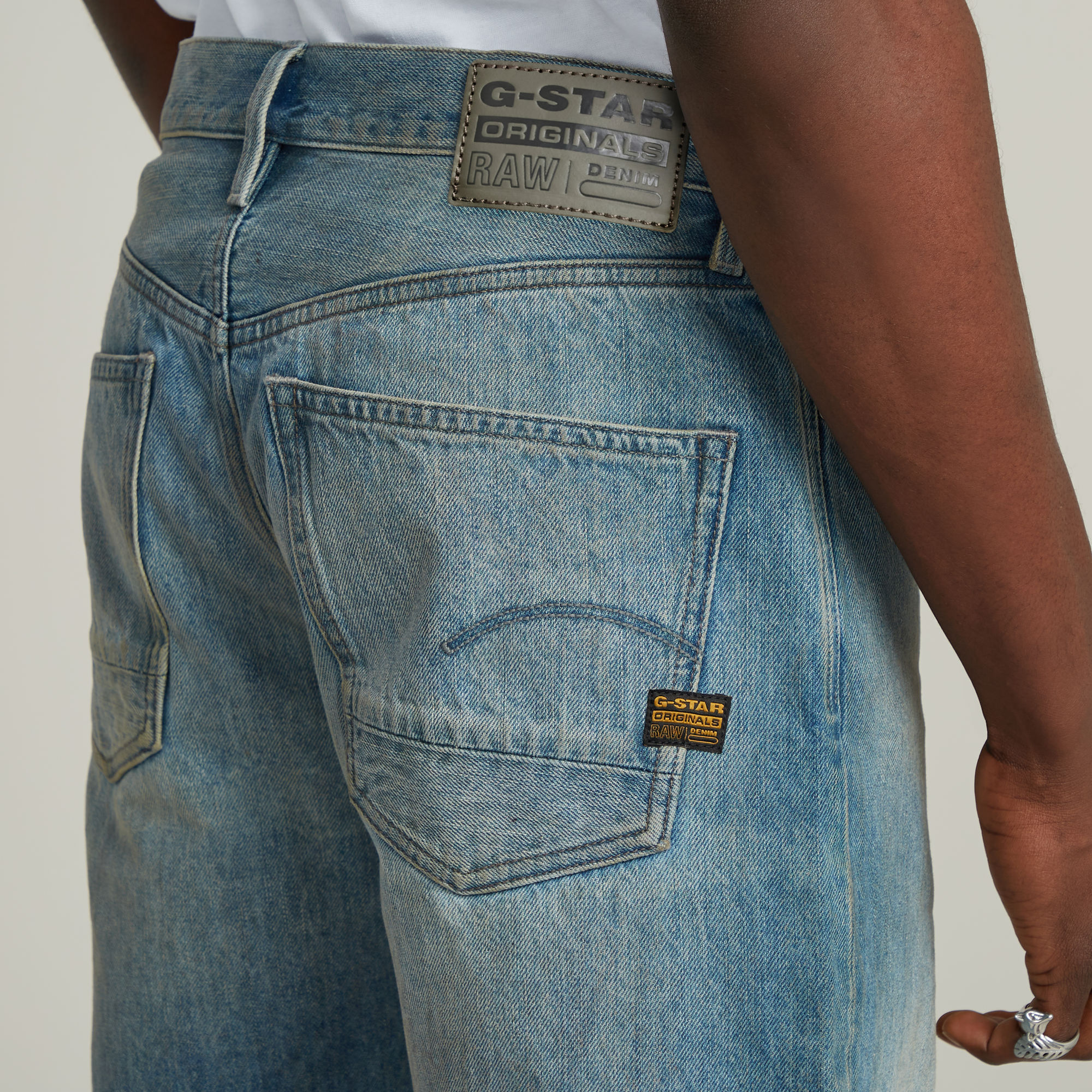 G-Star RAW Dakota Short Clean Edge Lichtblauw Heren