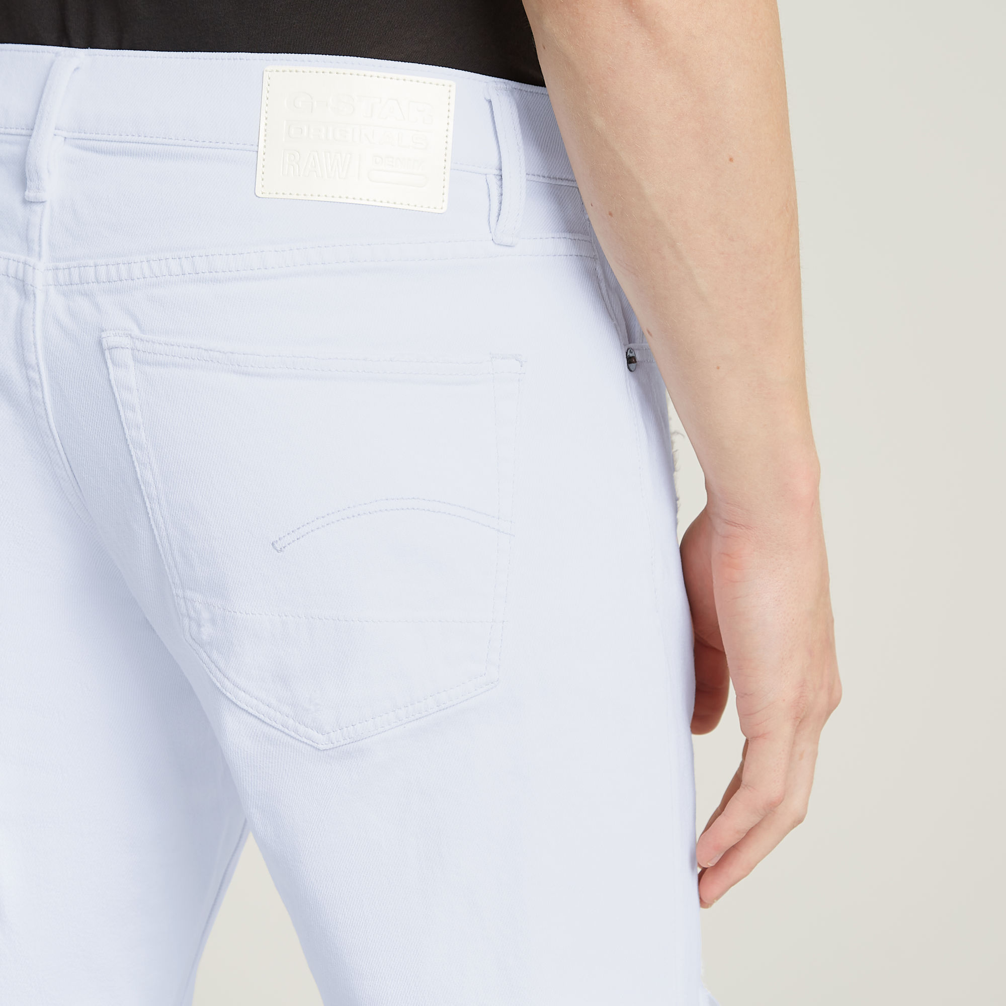 G-Star RAW 3301 Slim Jeans Wit Heren