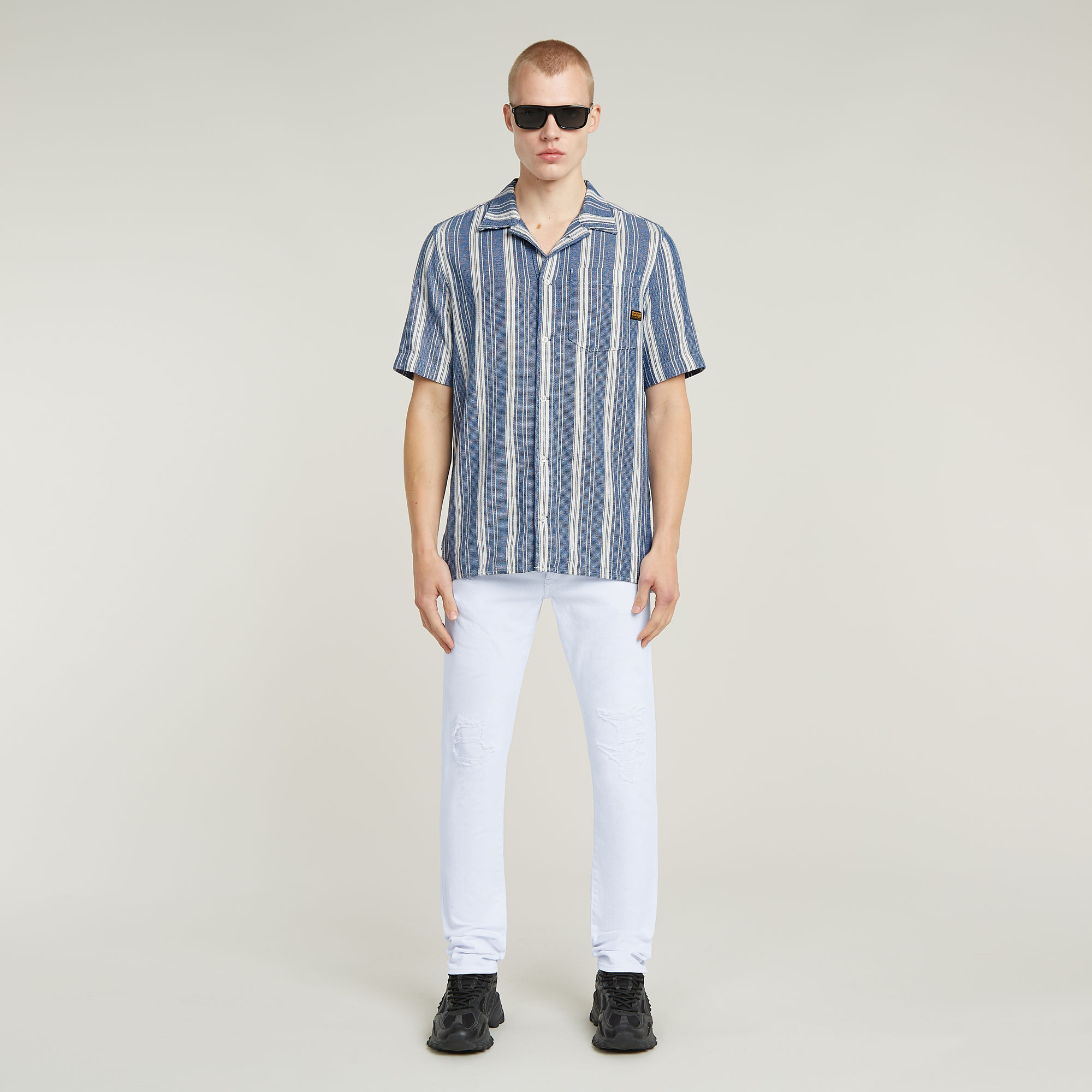 Thumbnail - 3301 Slim Jeans - Weiß - Herren