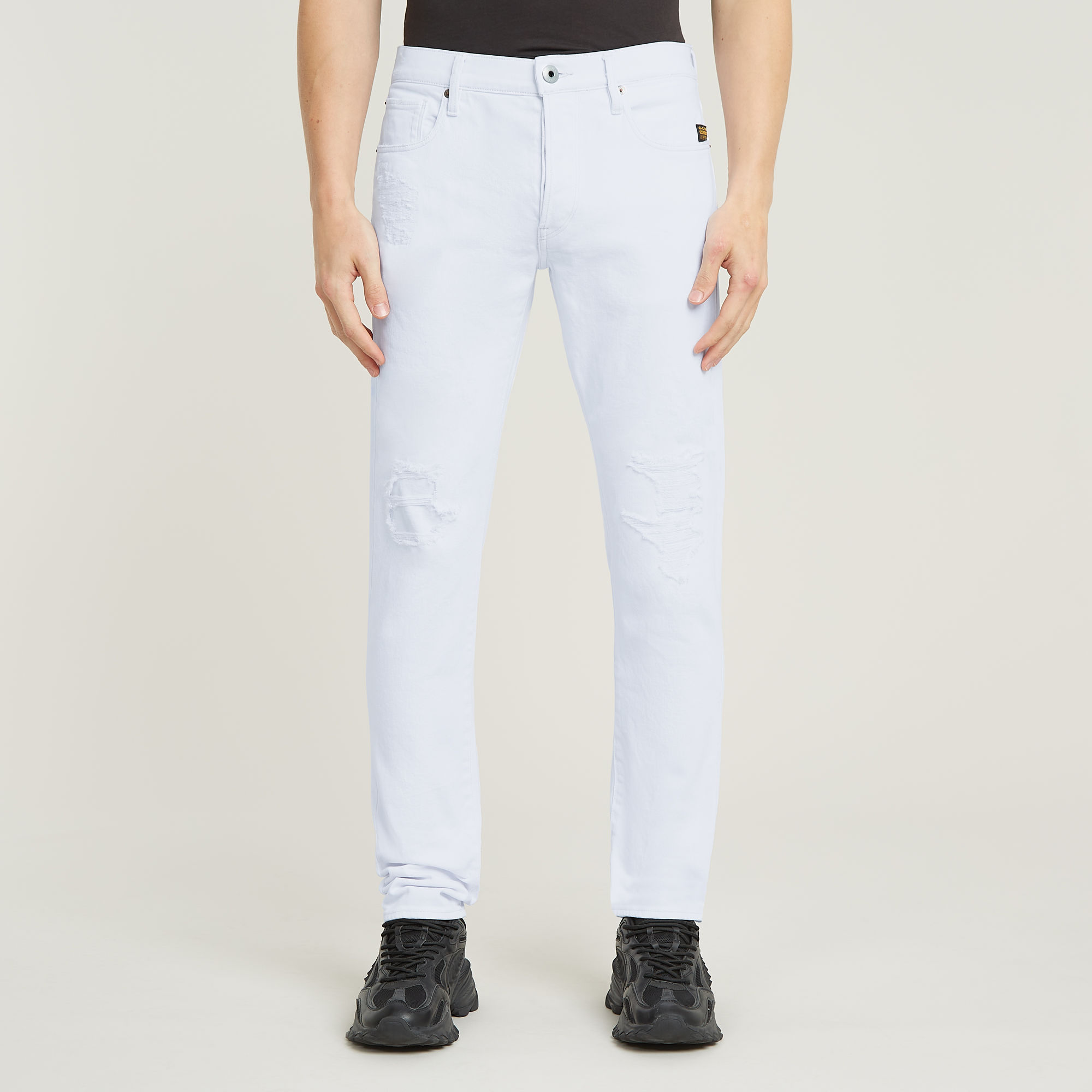 

3301 Slim Jeans - White - Men