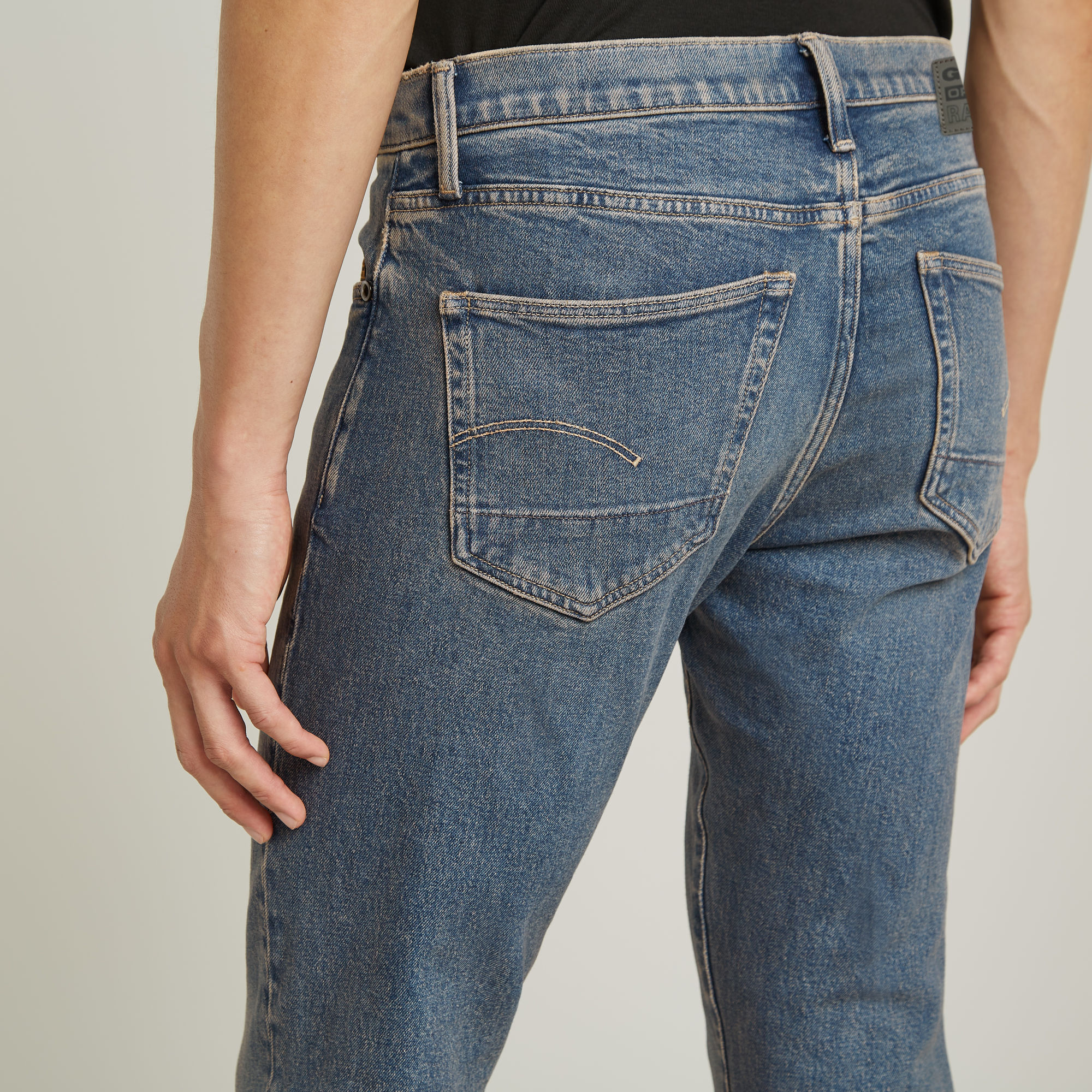 G-Star RAW 3301 Slim Jeans Midden blauw Heren