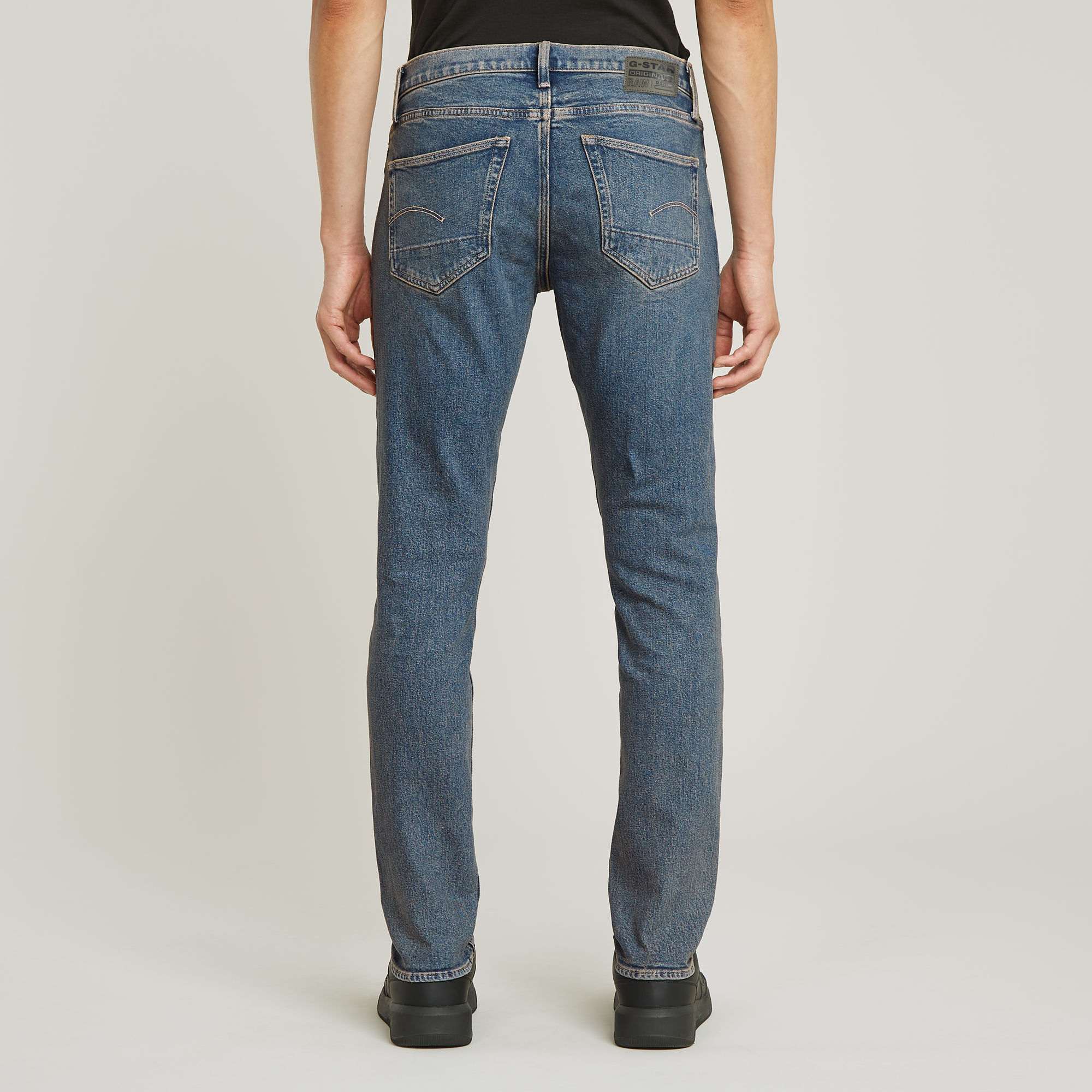 G-Star RAW 3301 Slim Jeans Midden blauw Heren