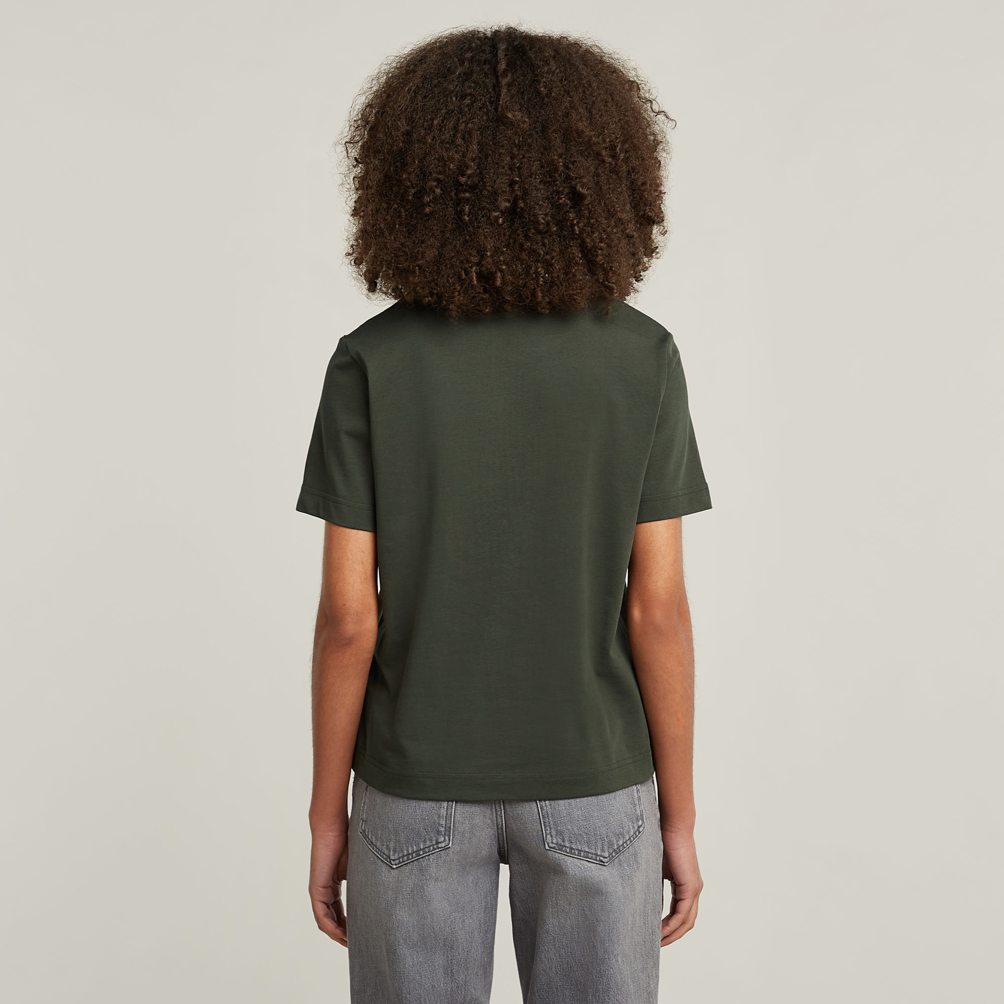 G-Star RAW Heavy Weight Regular Top Grijs Dames
