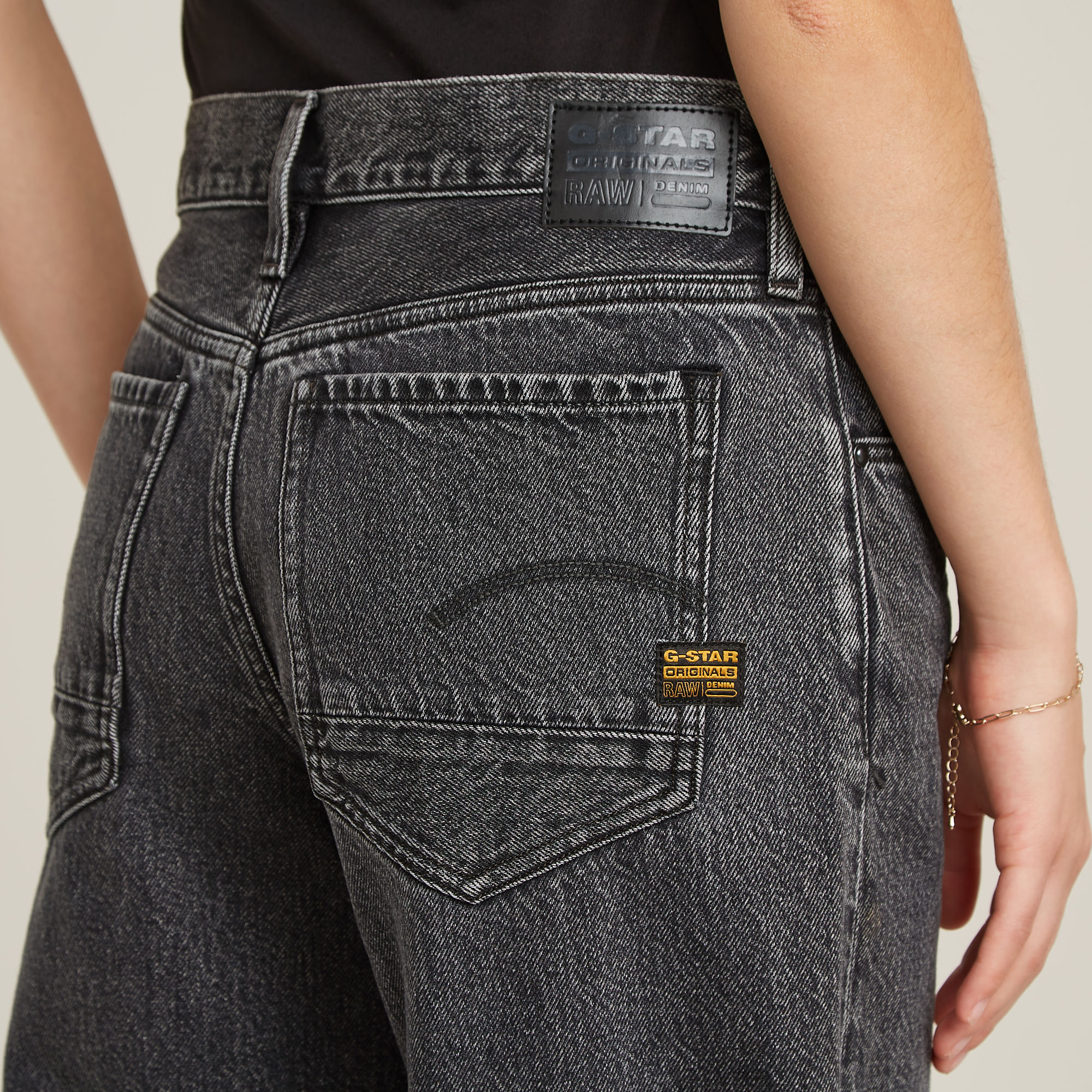 G-Star RAW Judee Loose Low Waist Jeans Grijs Dames