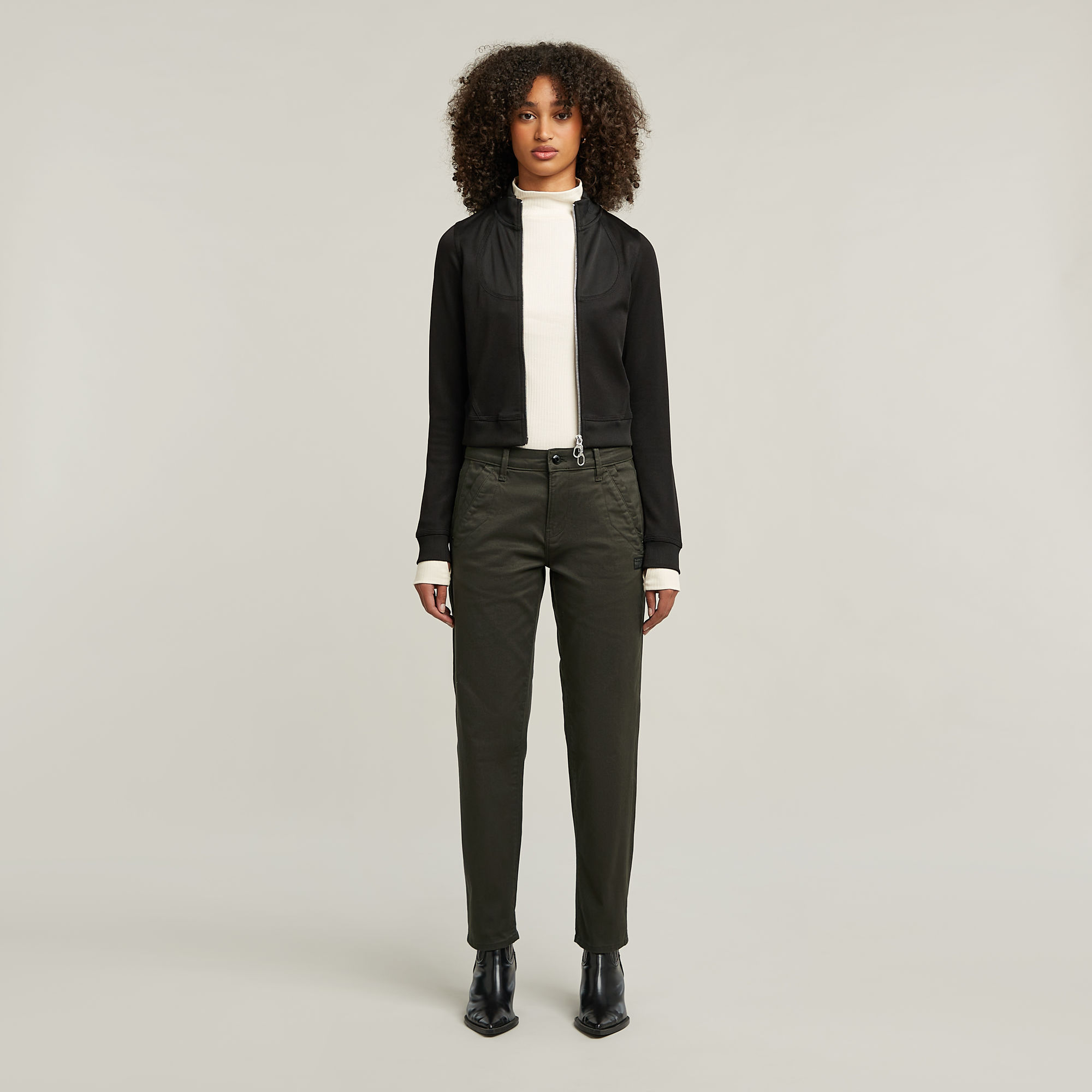 G-Star RAW Kate Boyfriend Broek Grijs Dames