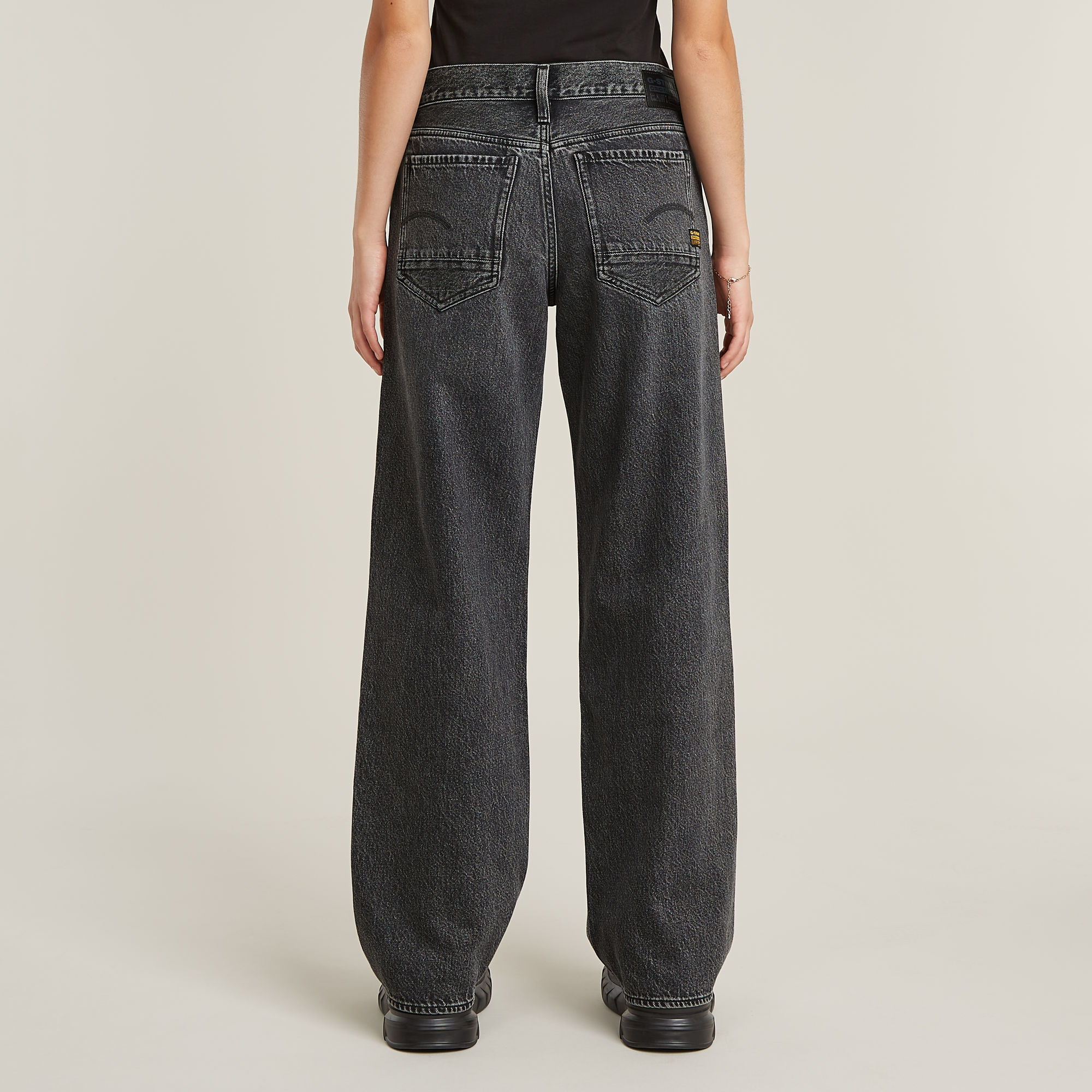 G-Star RAW Judee Loose Low Waist Jeans Grijs Dames