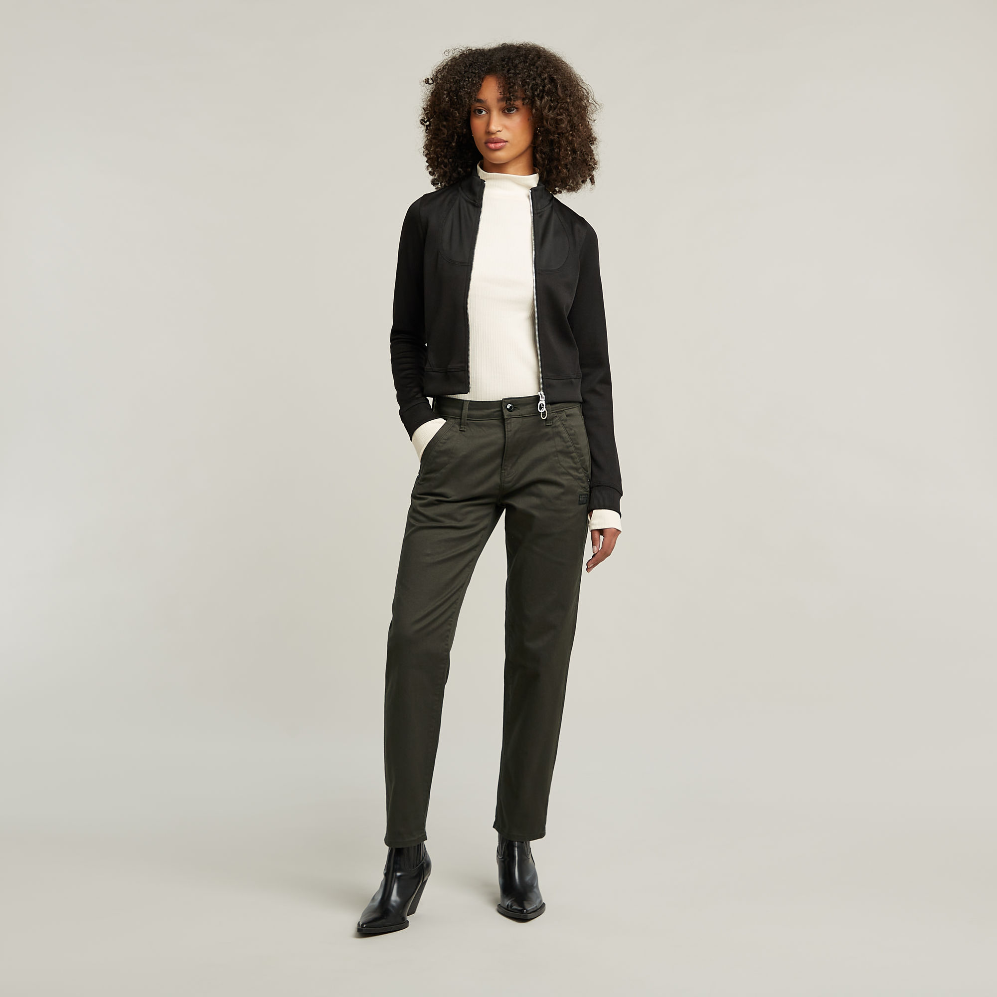 G-Star RAW Kate Boyfriend Broek Grijs Dames