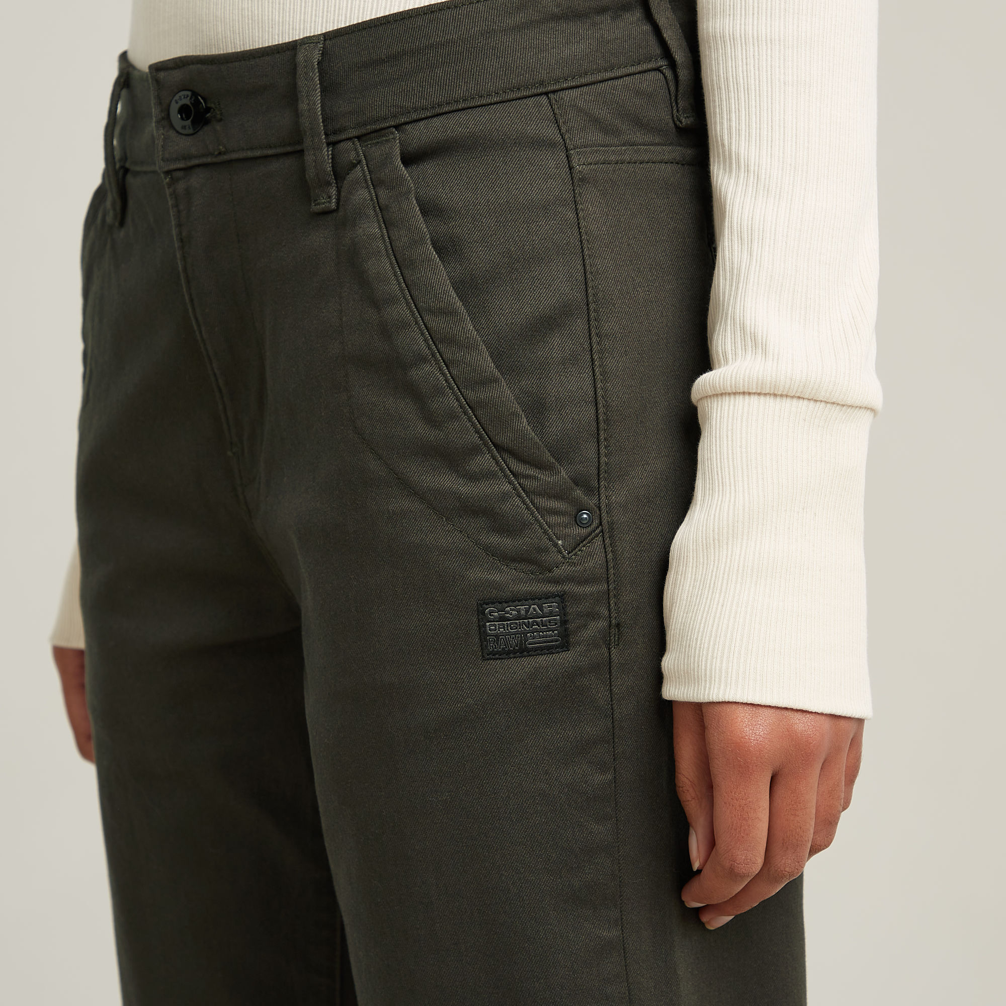 G-Star RAW Kate Boyfriend Broek Grijs Dames