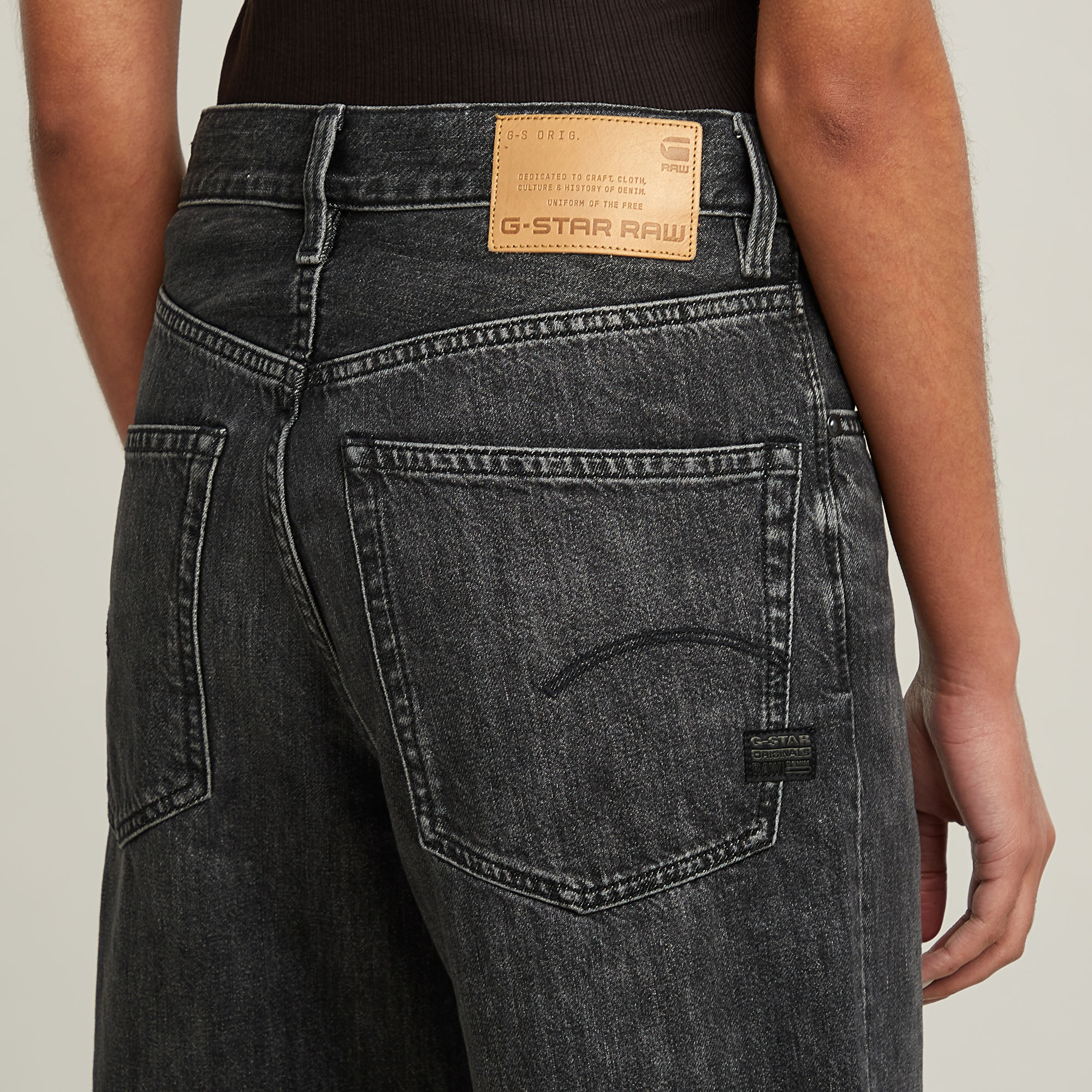 G-Star RAW Type 96 Loose Short Grijs Dames