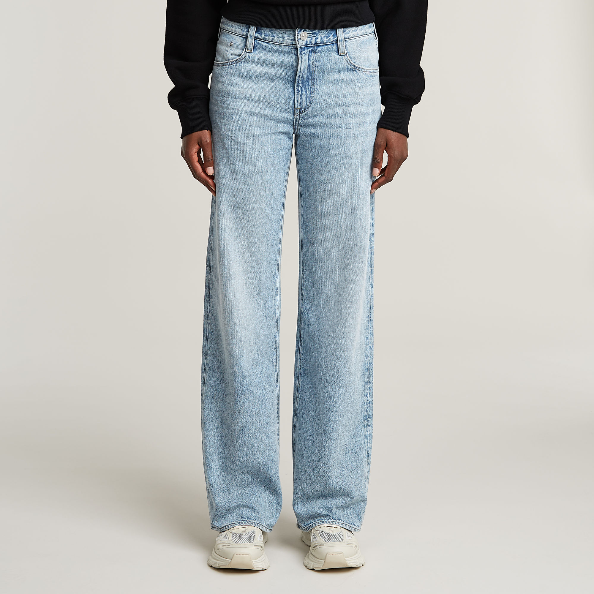 G-STAR Judee low waist loose jeans sun faded cloudburst