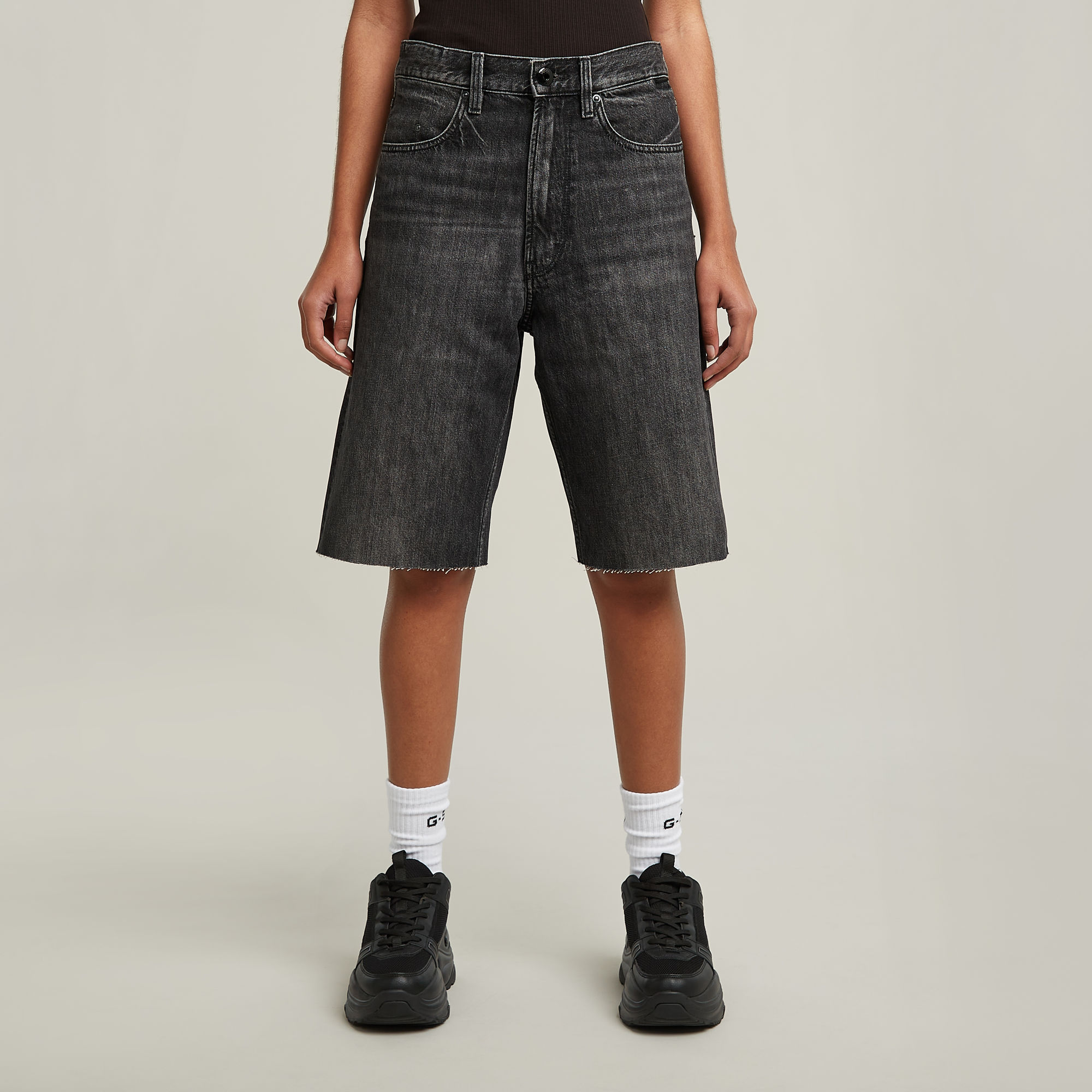 G-Star RAW Type 96 Loose Short - Grijs - Dames