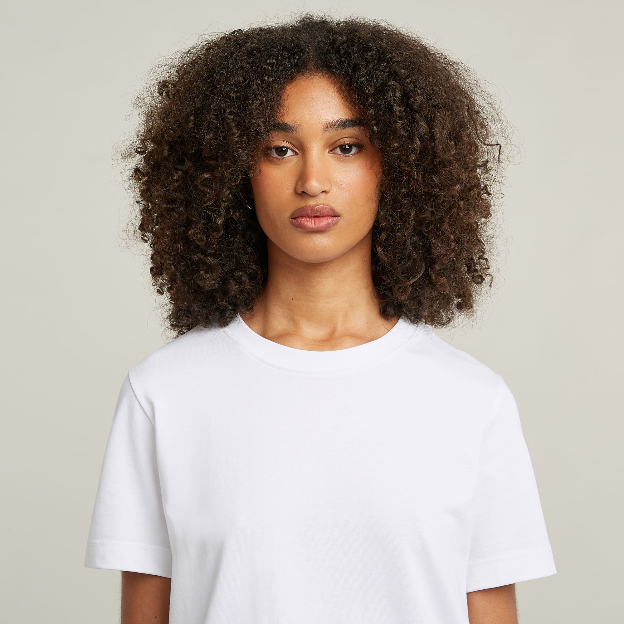 G-Star RAW Heavy Weight Regular Top Wit Dames