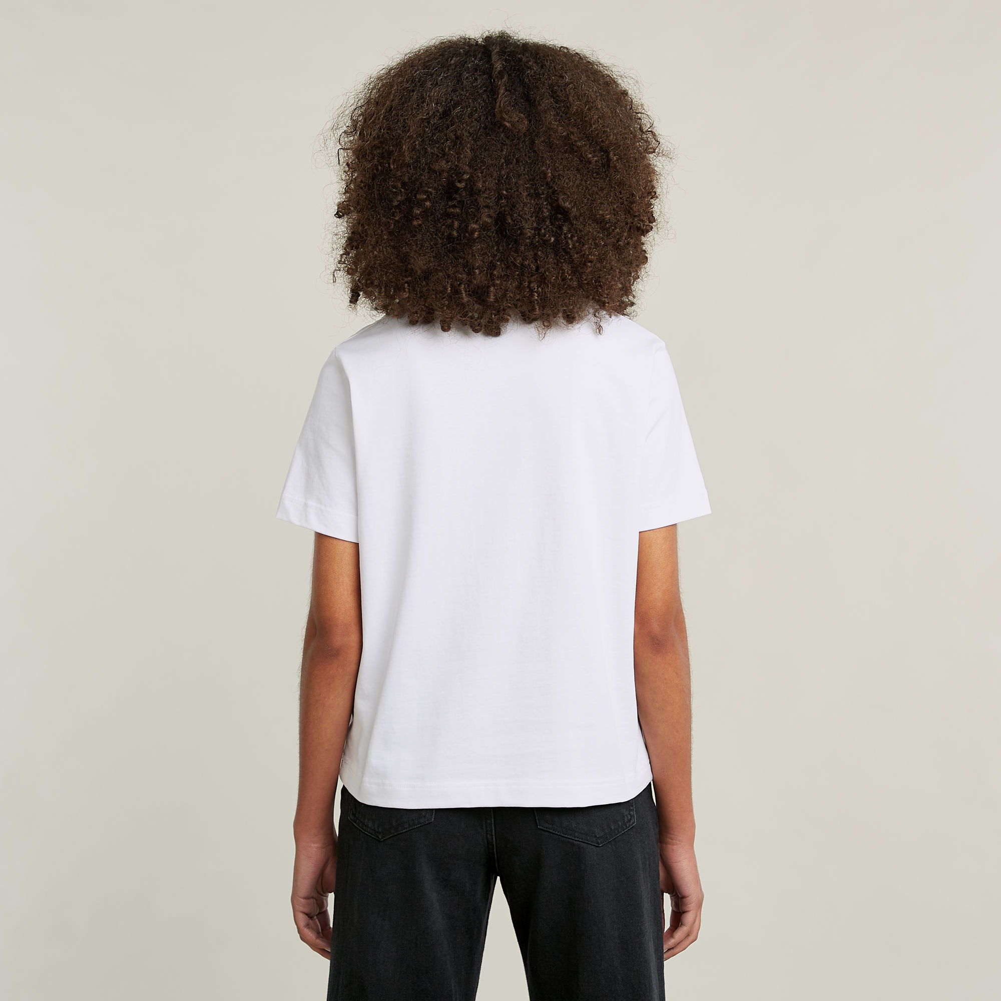 G-Star RAW Heavy Weight Regular Top Wit Dames