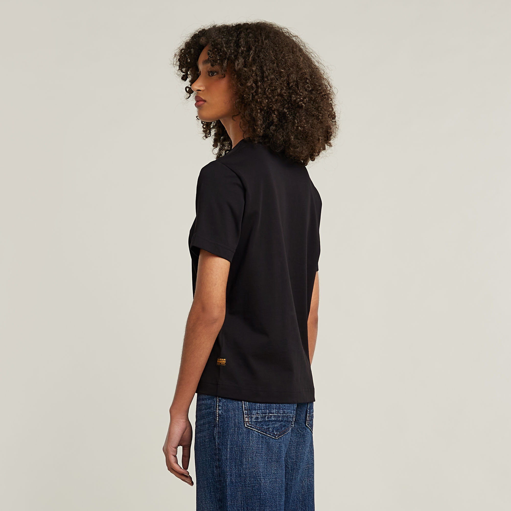 G-Star RAW Heavy Weight Regular Top Zwart Dames