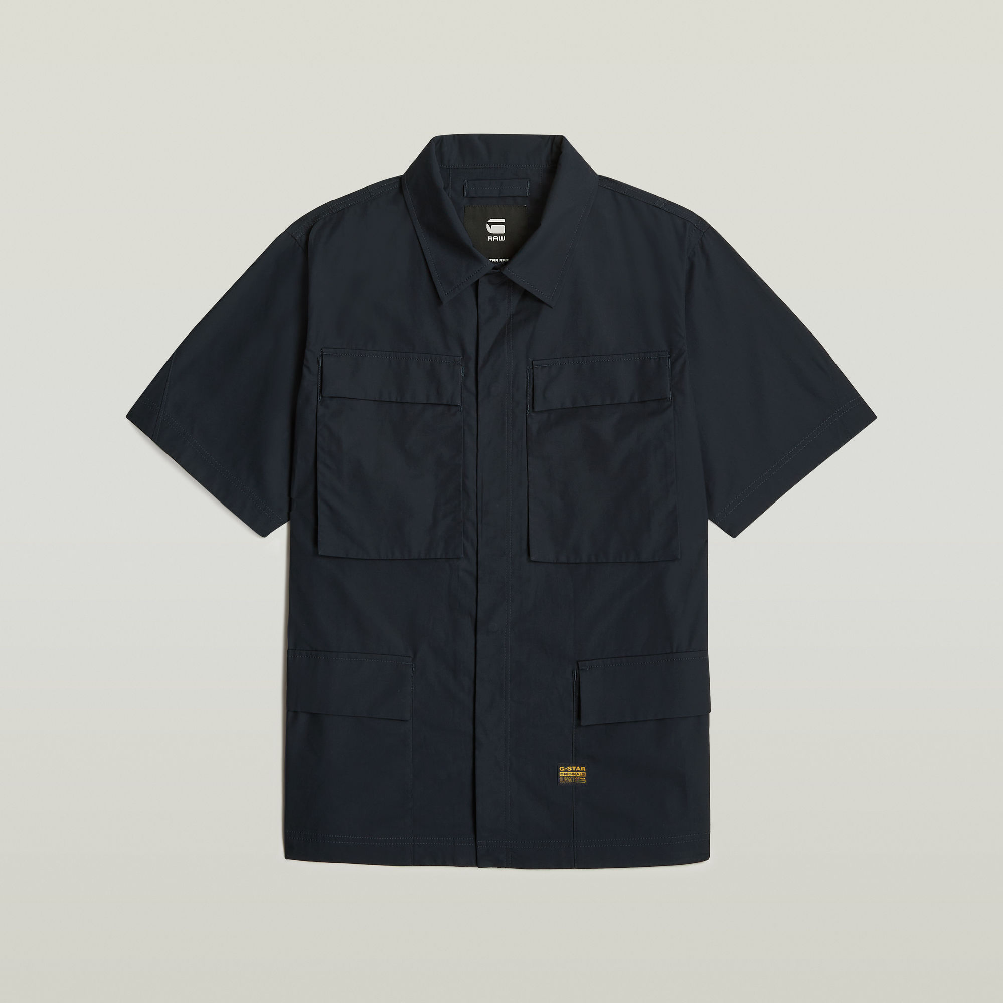 G-Star RAW R-3N Slim Overshirt Donkerblauw Heren