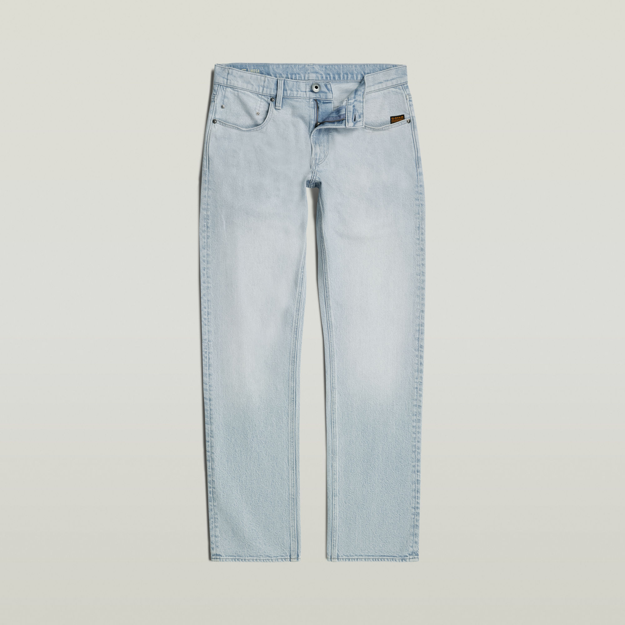 Thumbnail - Mosa Straight Jeans - Hellblau - Herren