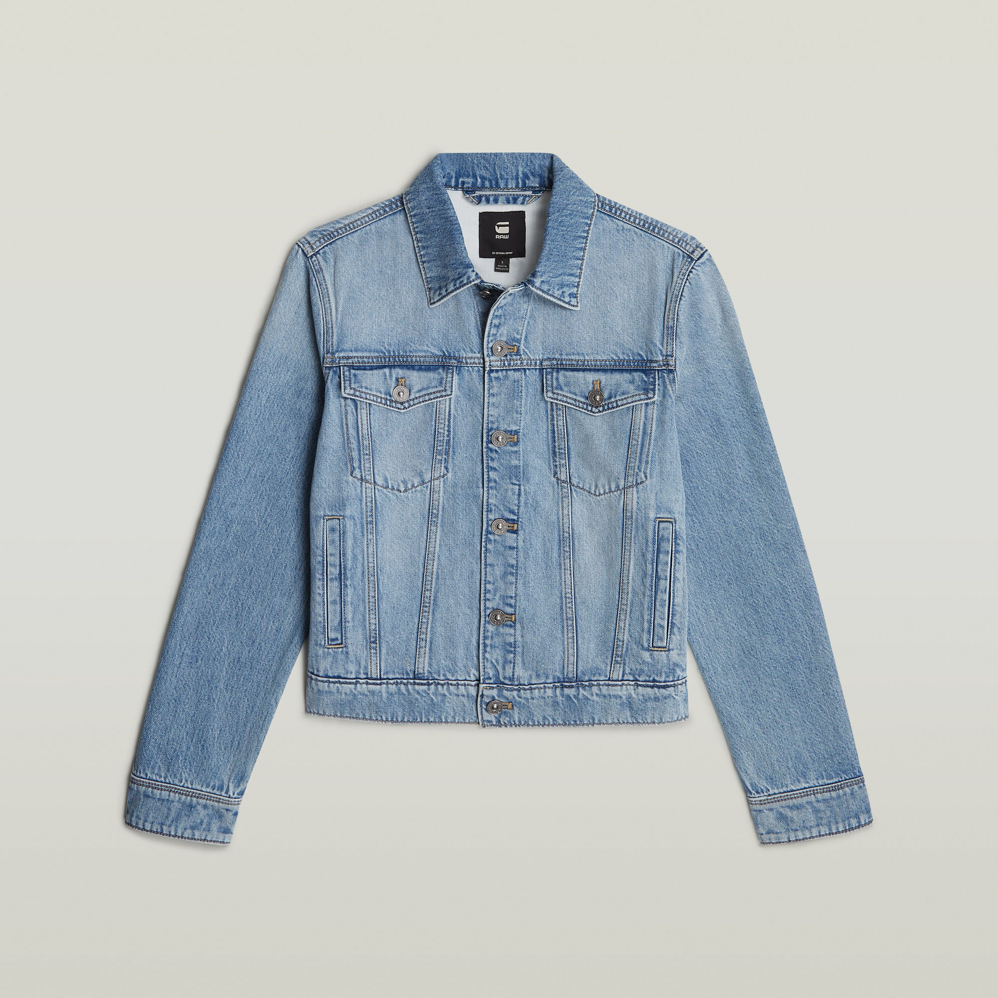 Thumbnail - True Denim Jacke - Hellblau - Damen