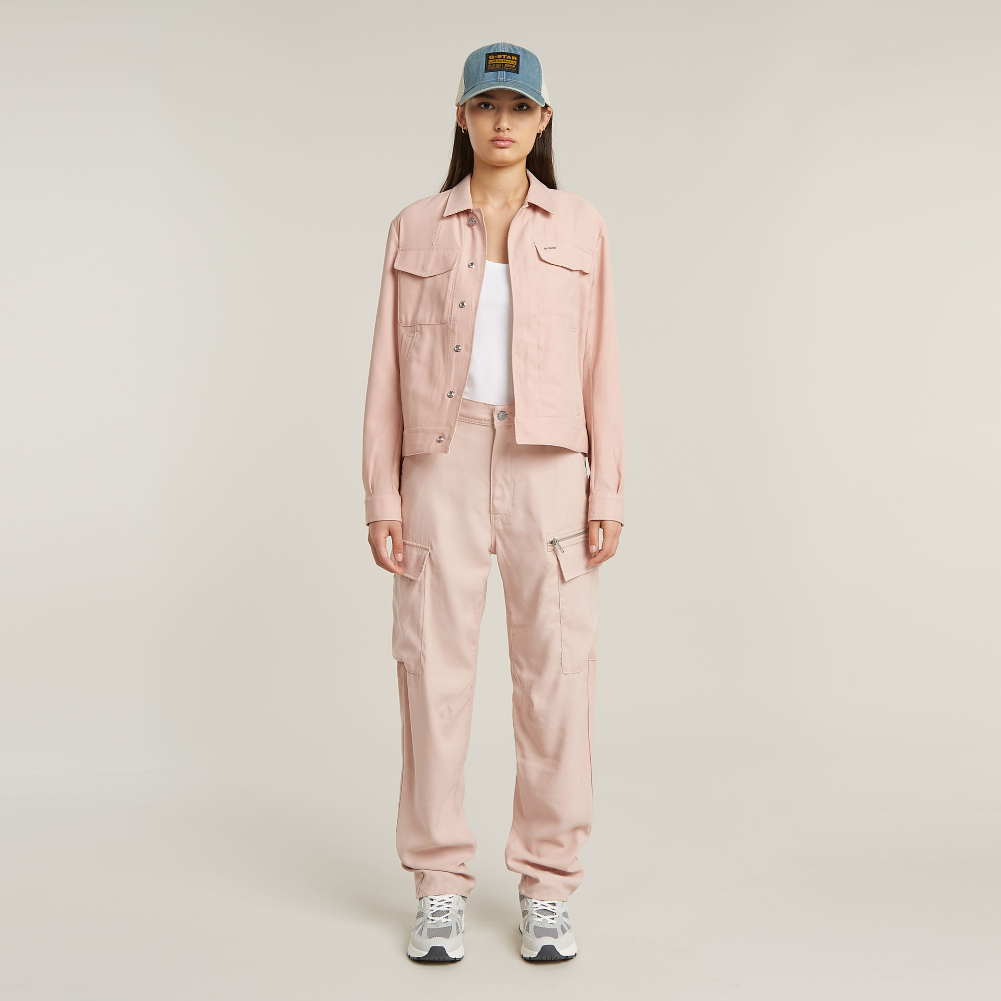 G-Star RAW Soft Outdoors Broek Roze Dames