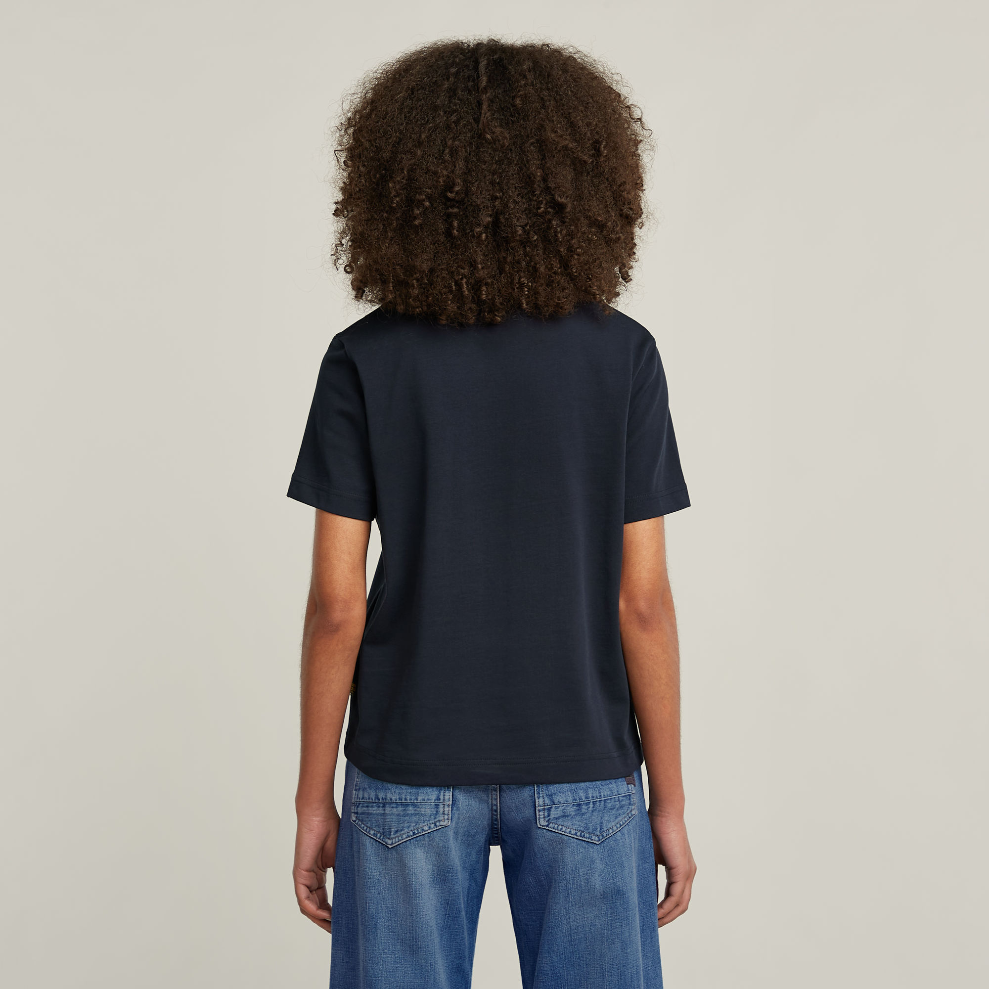 G-Star RAW Heavy Weight Regular Top Donkerblauw Dames