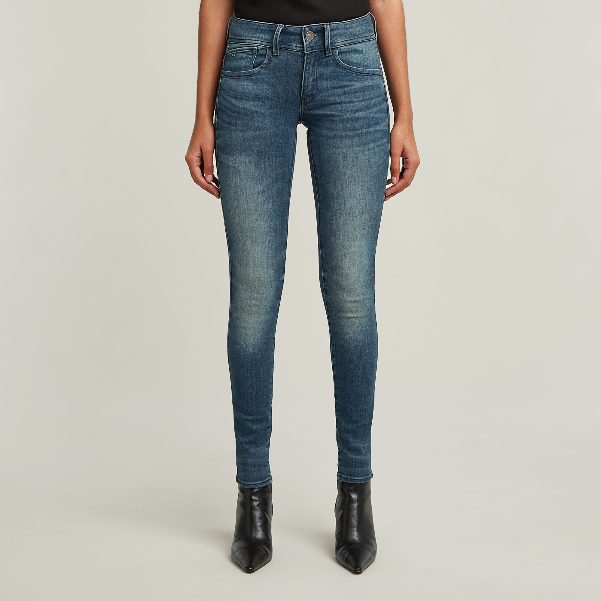 

Lynn Skinny Jeans - Medium blue - Women