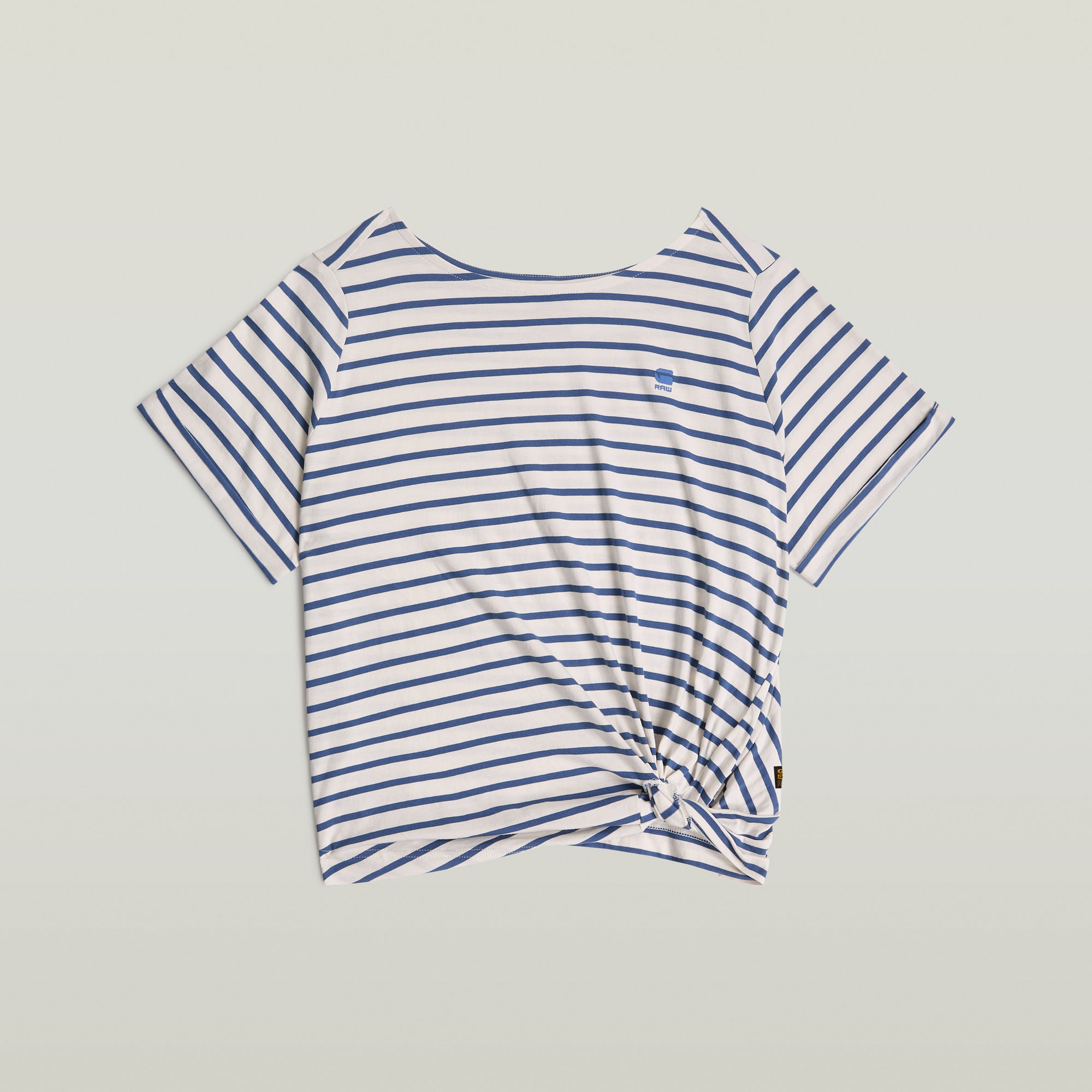 G-Star RAW Striped Knot Top Meerkleurig Dames