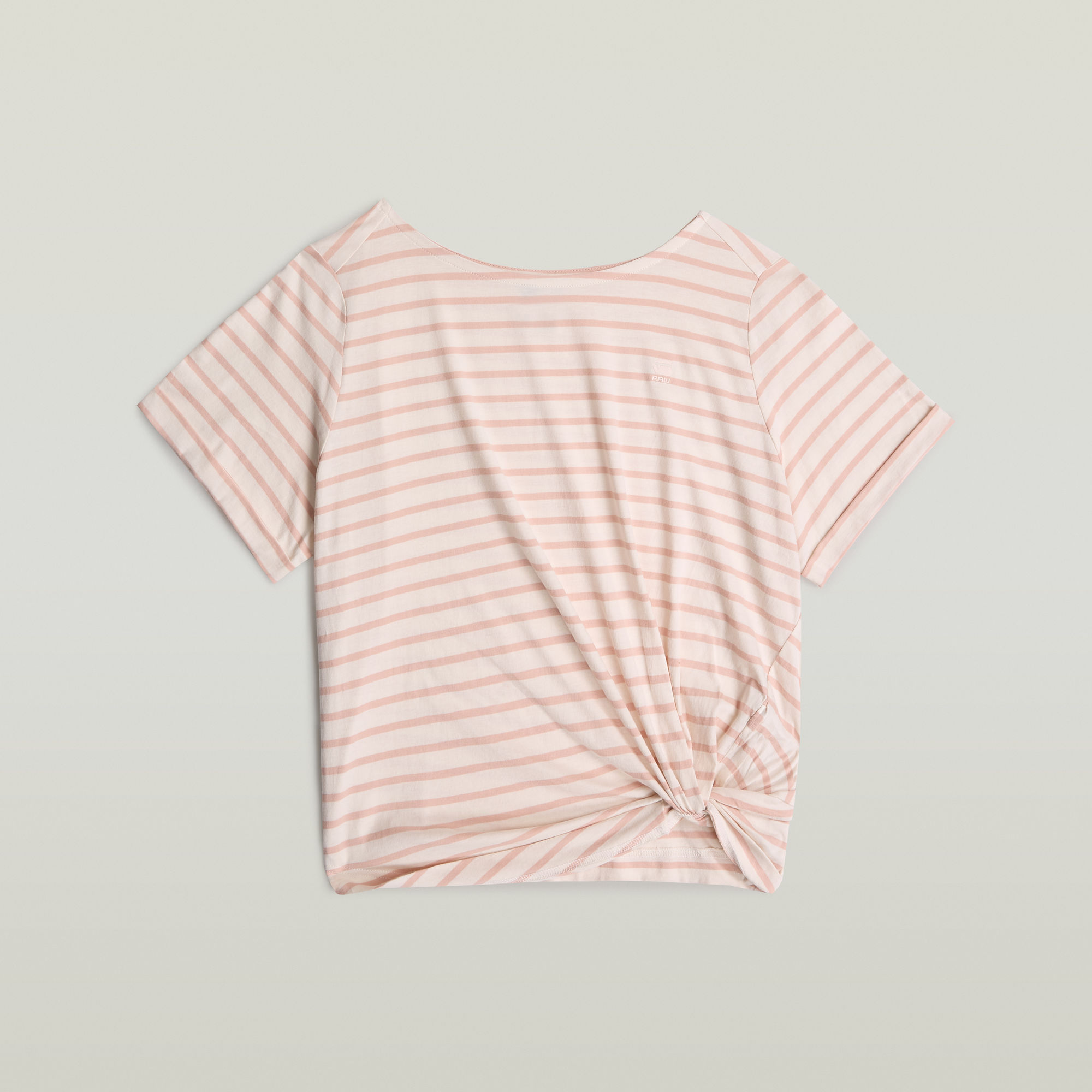 G-Star RAW Striped Knot T-shirt Meerkleurig Dames