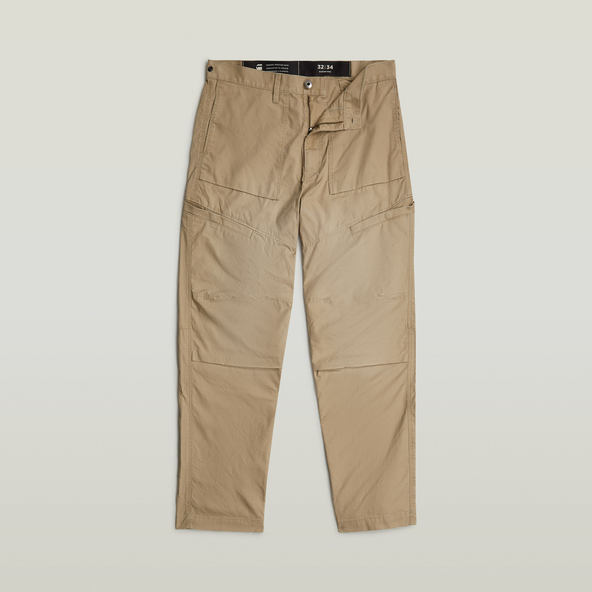 G-Star RAW Fatigue 3D Relaxed Broek Beige Heren