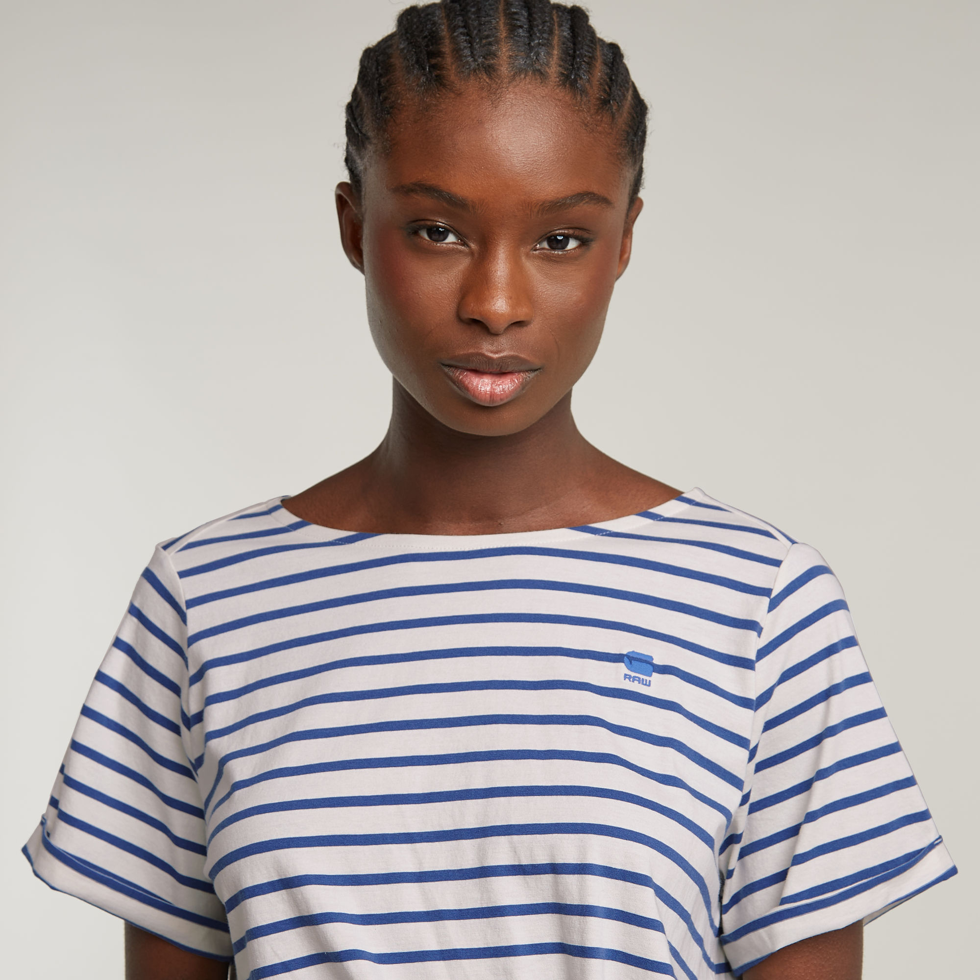 G-Star RAW Striped Knot Top Meerkleurig Dames