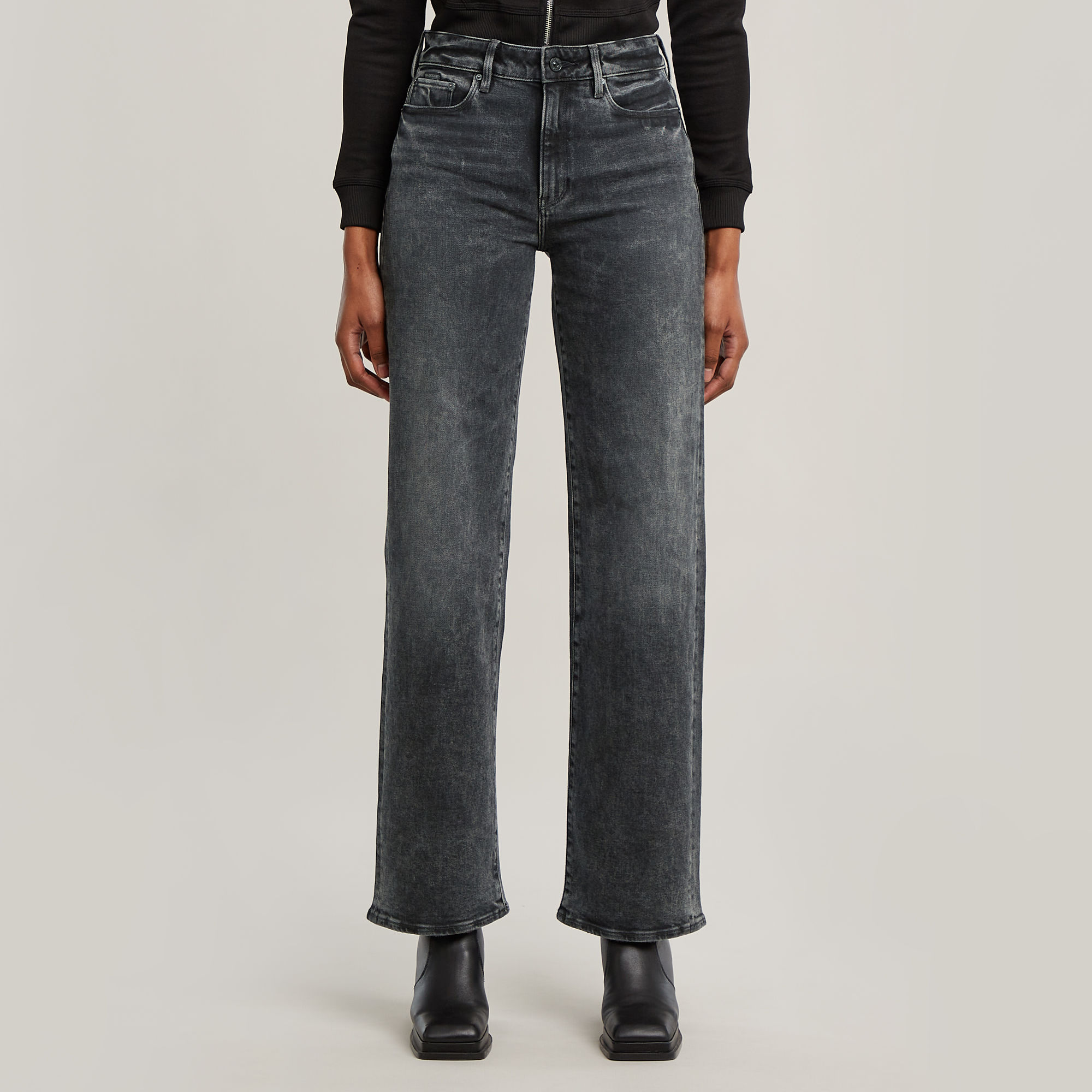 3301 Shape Straight Jeans - Schwarz - Damen