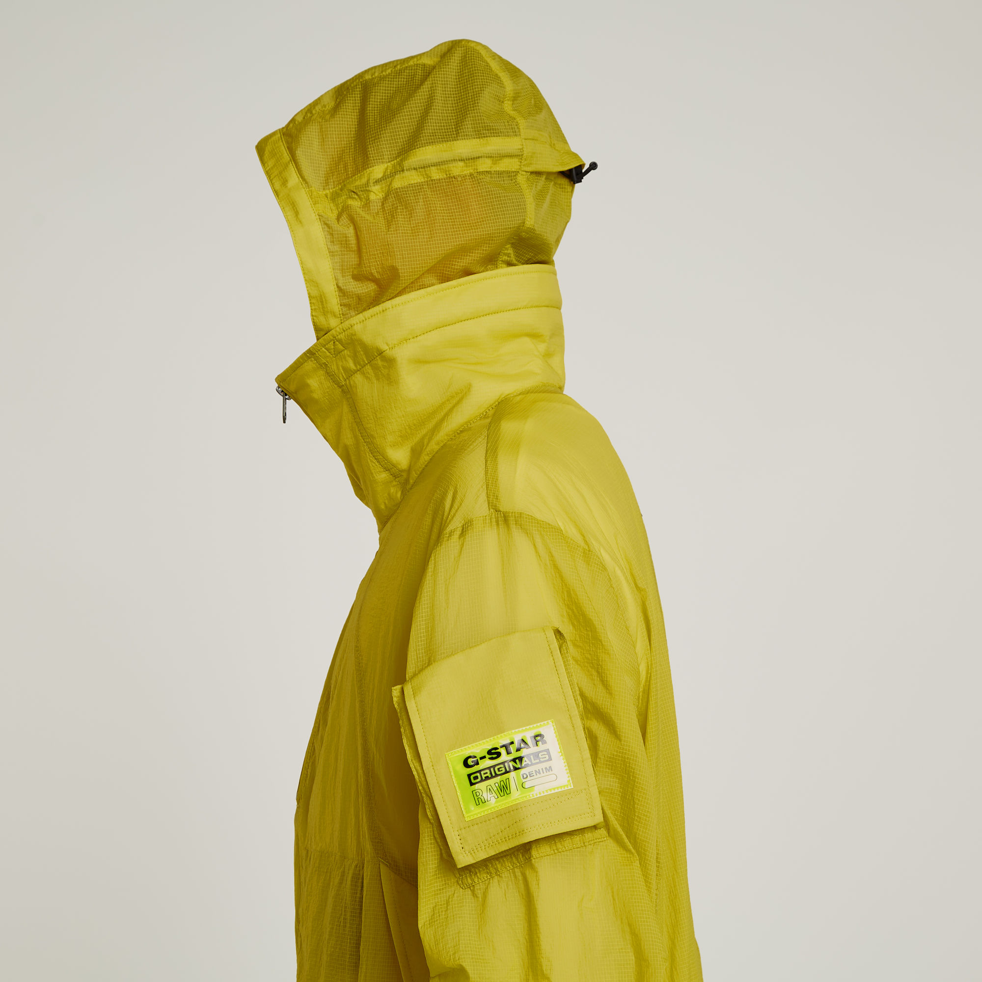 G-Star RAW Lightweight Packable Anorak Groen Heren