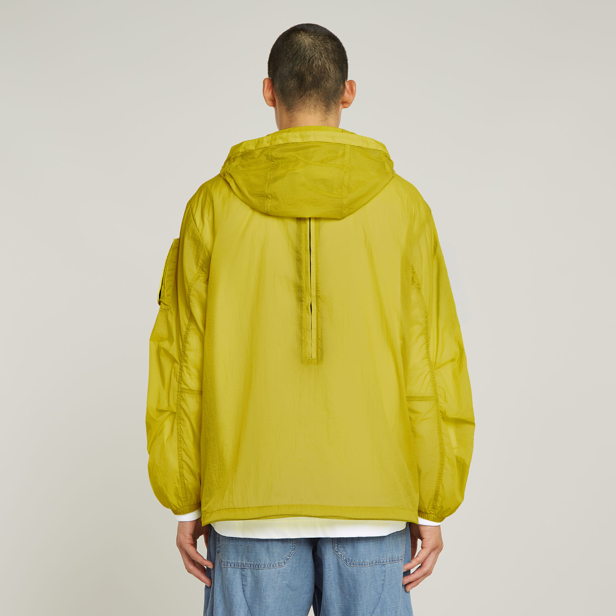 G-Star RAW Lightweight Packable Anorak Groen Heren