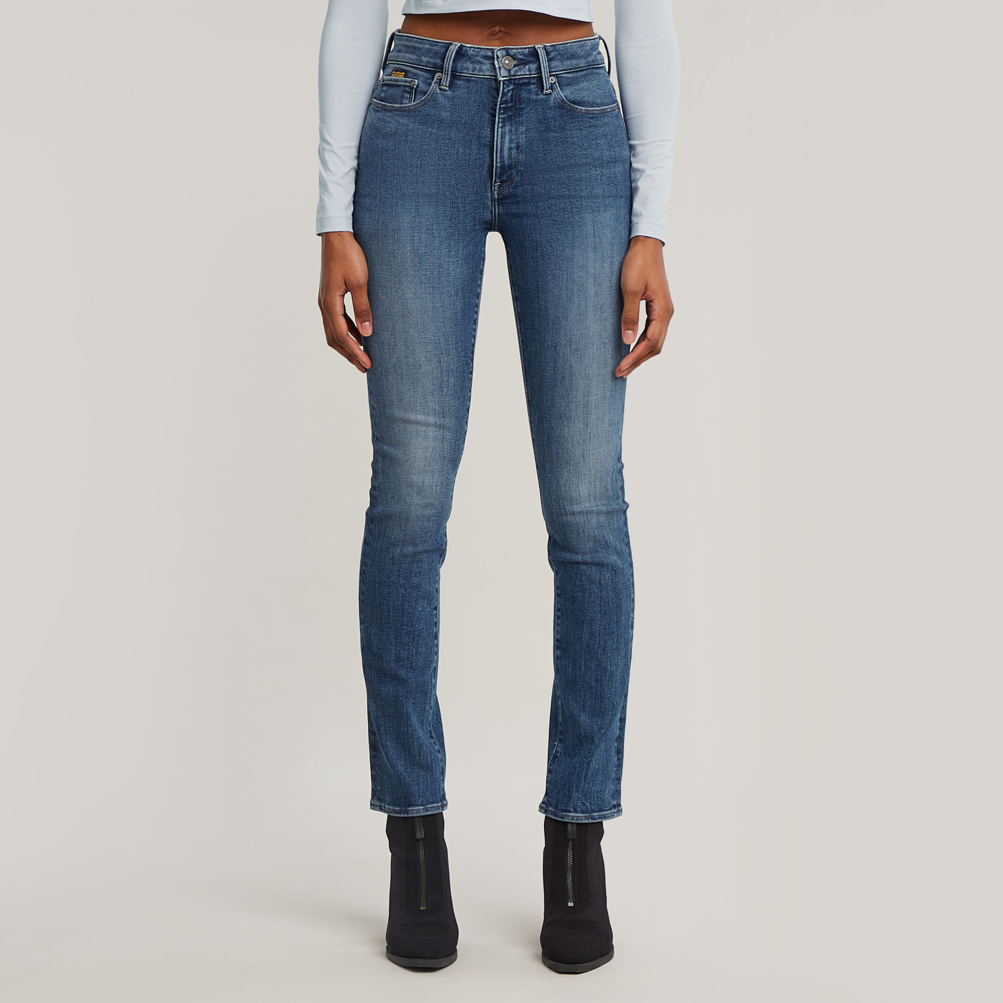 

3301 Shape Skinny Jeans - Medium blue - Women