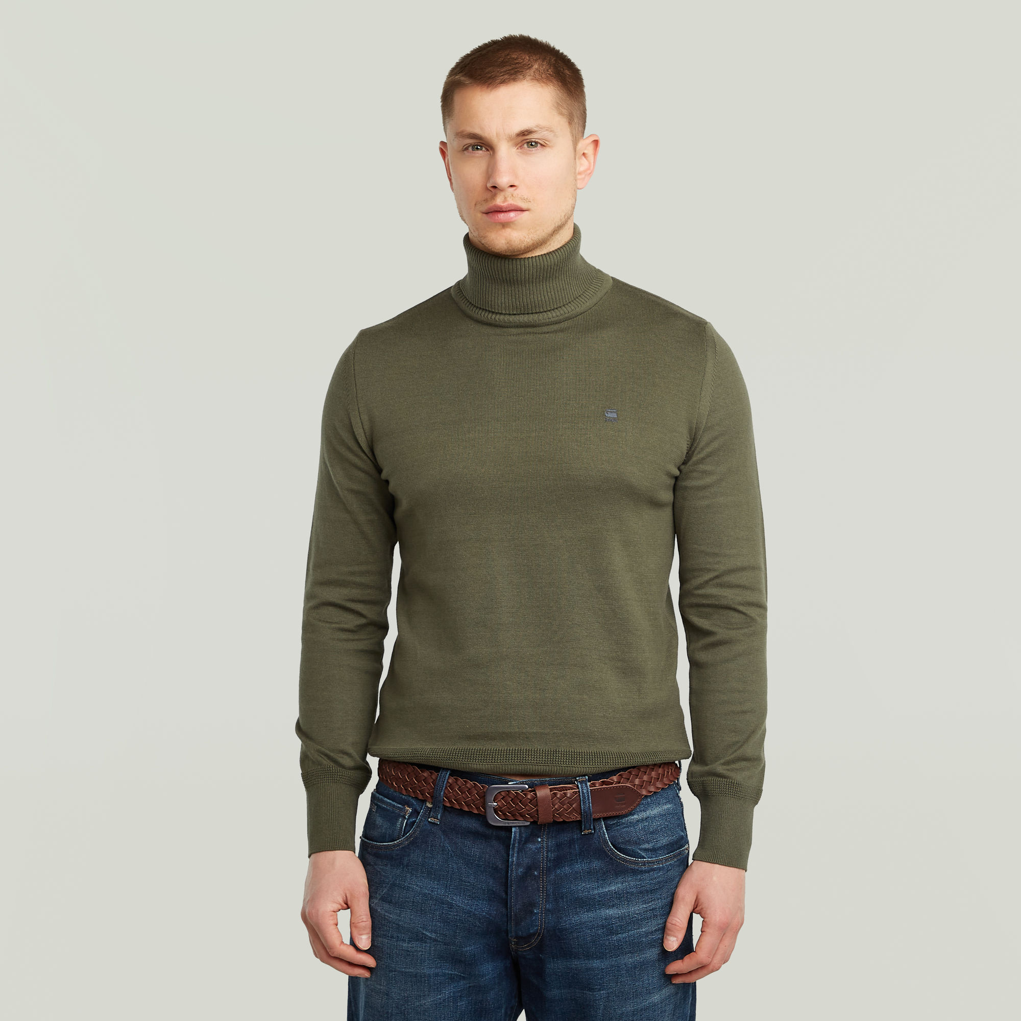 G-Star RAW Small Zed Gevlochten Riem Anders Heren