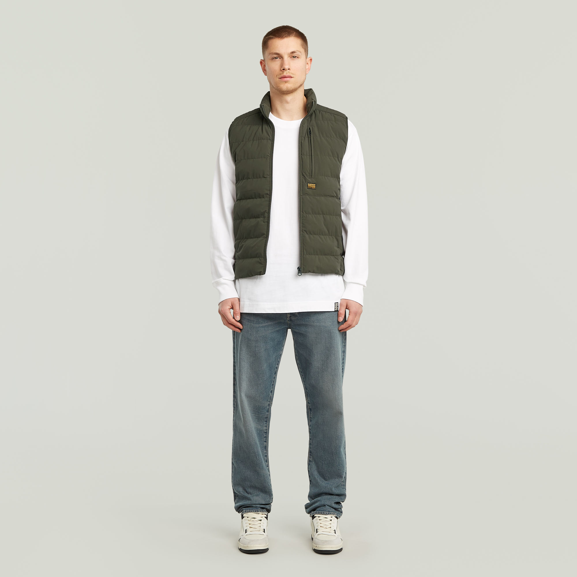 G-Star RAW Foundation Liner Bodywarmer Grijs Heren
