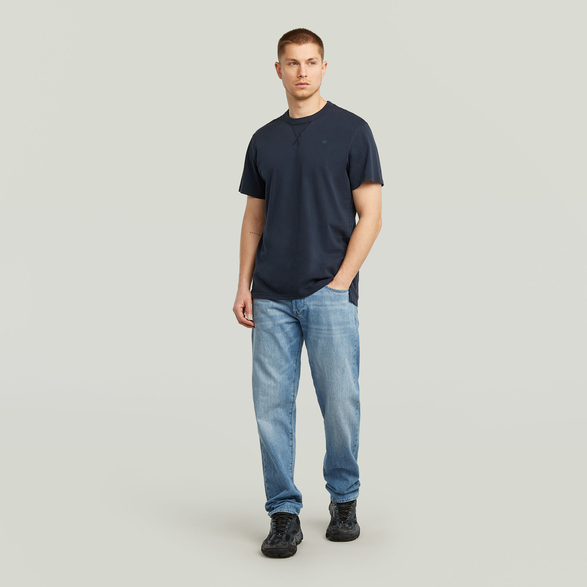 G-Star RAW Nifous T-Shirt Donkerblauw Heren