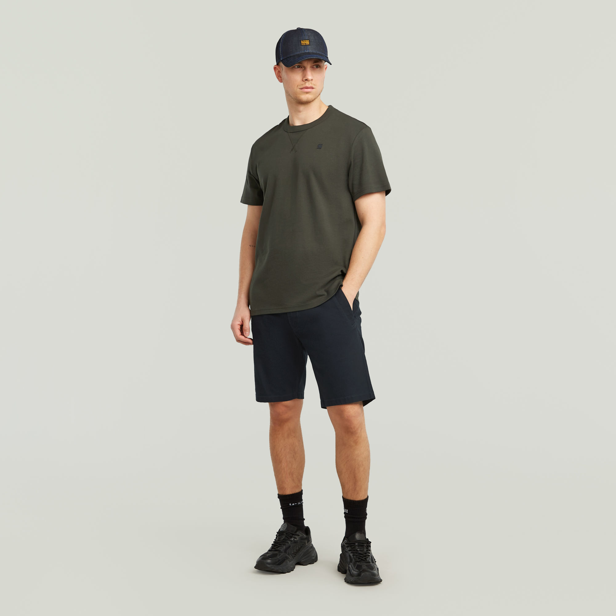 G-Star RAW Nifous T-Shirt Grijs Heren