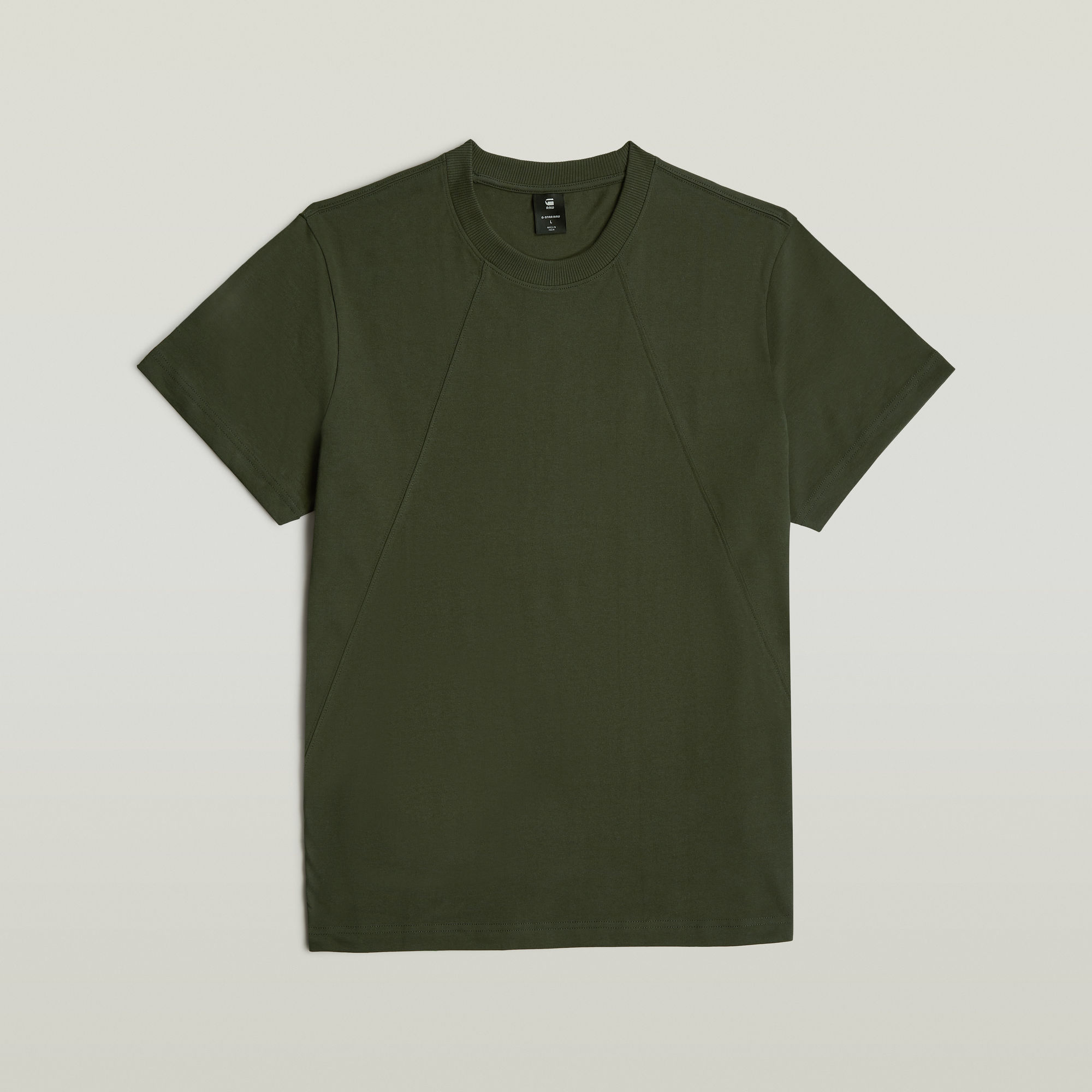 G-Star RAW Seam Detail Loose T-Shirt Grijs Heren