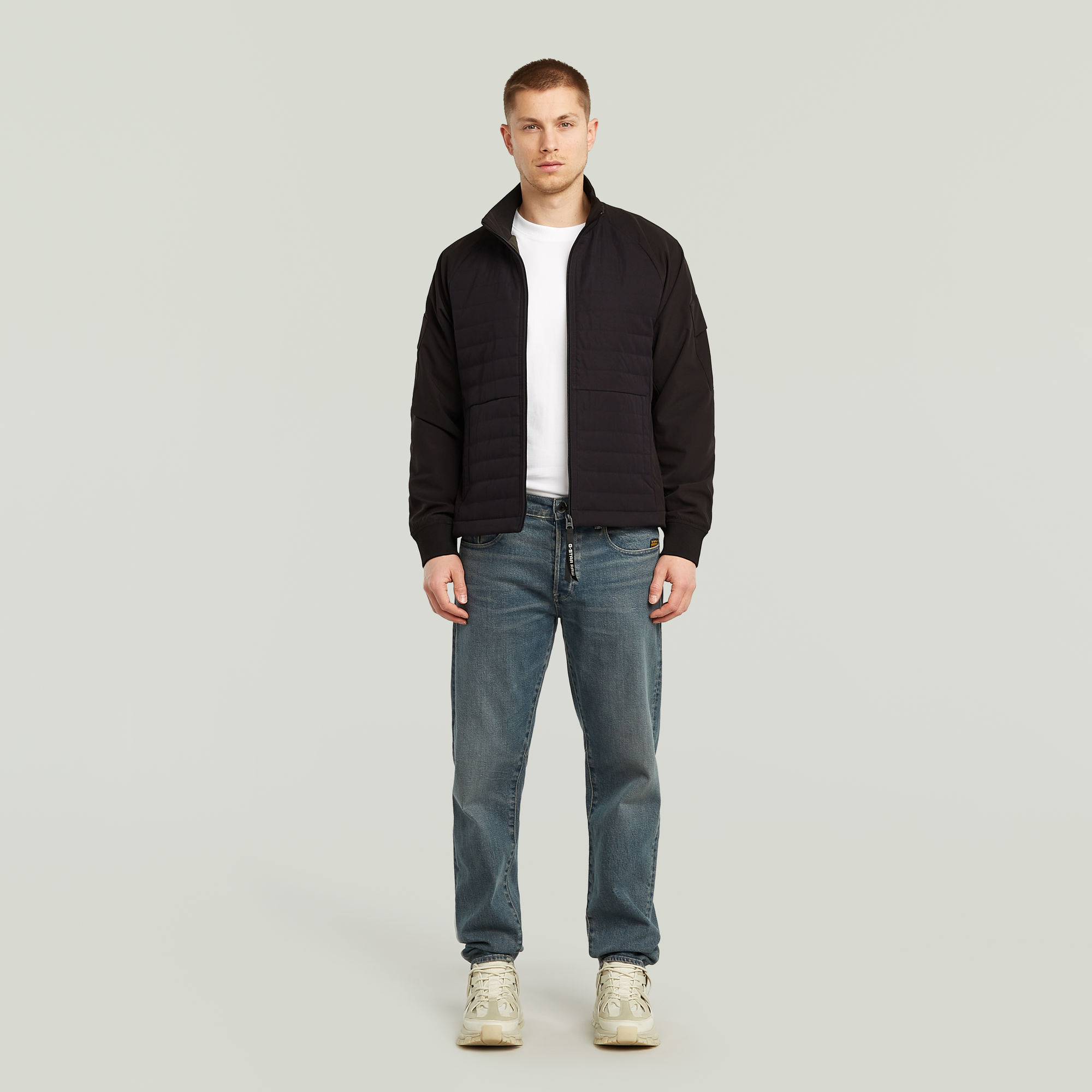 G-Star RAW Track Overshirt Zwart Heren