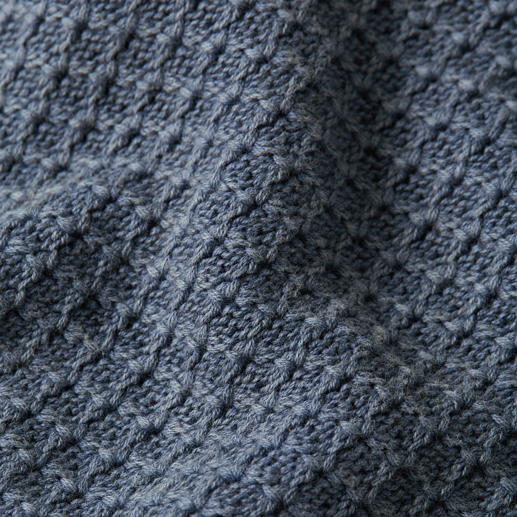 G-Star RAW Overdyed Structure Gebreide Trui Lichtblauw Dames