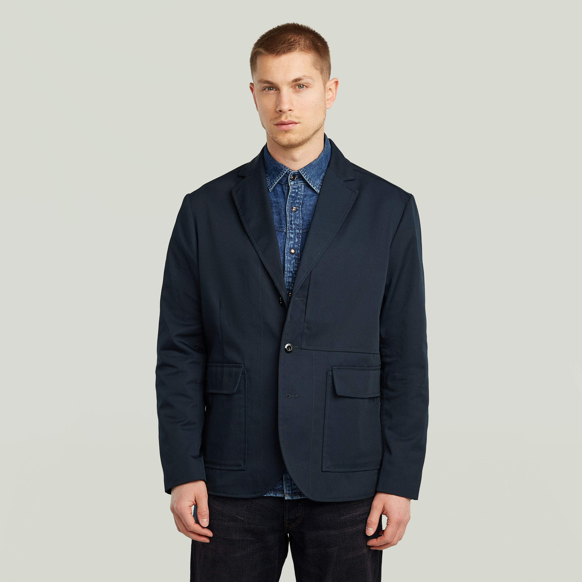 

Chore Casual Blazer - Dark blue - Men