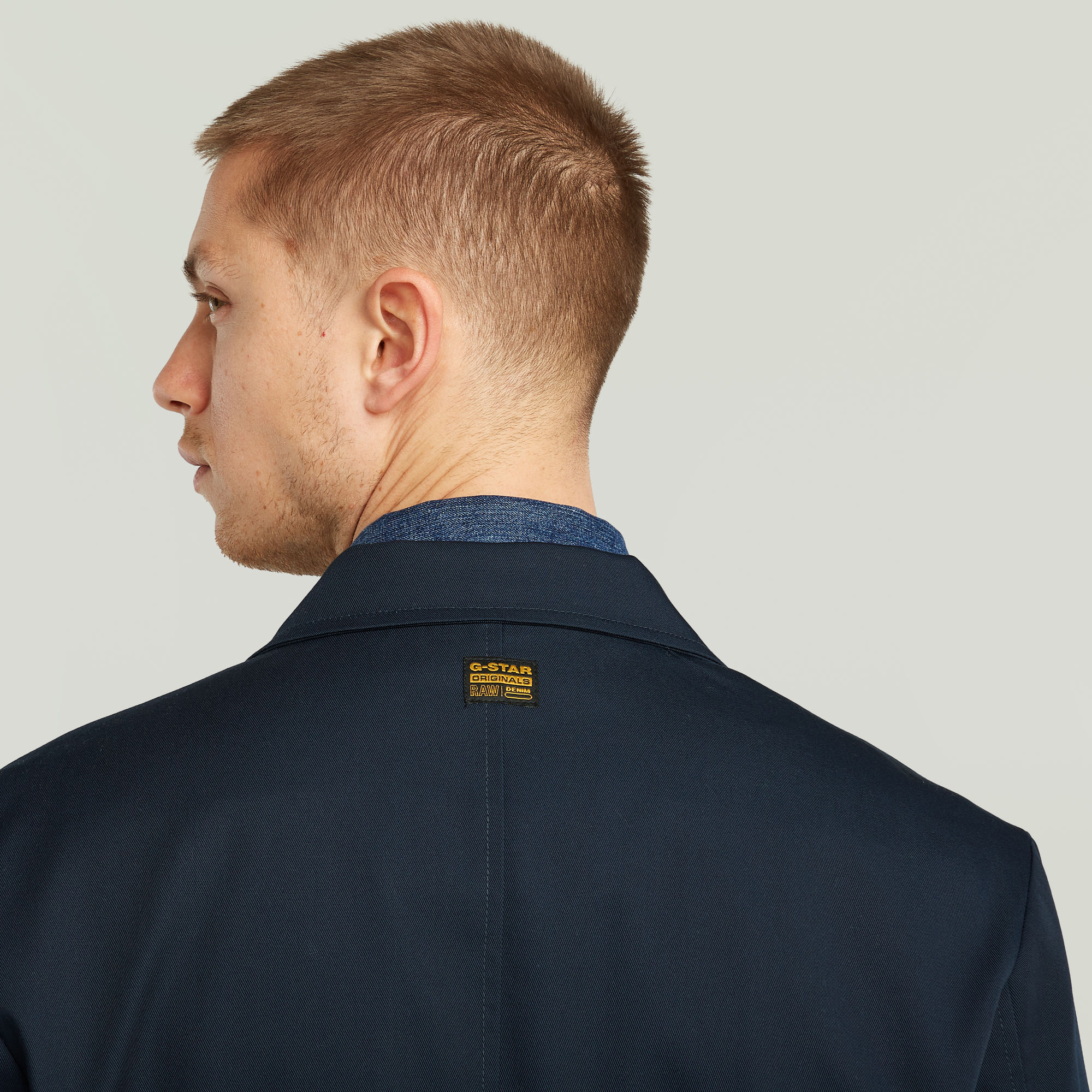 G-Star RAW Chore Casual Blazer Donkerblauw Heren