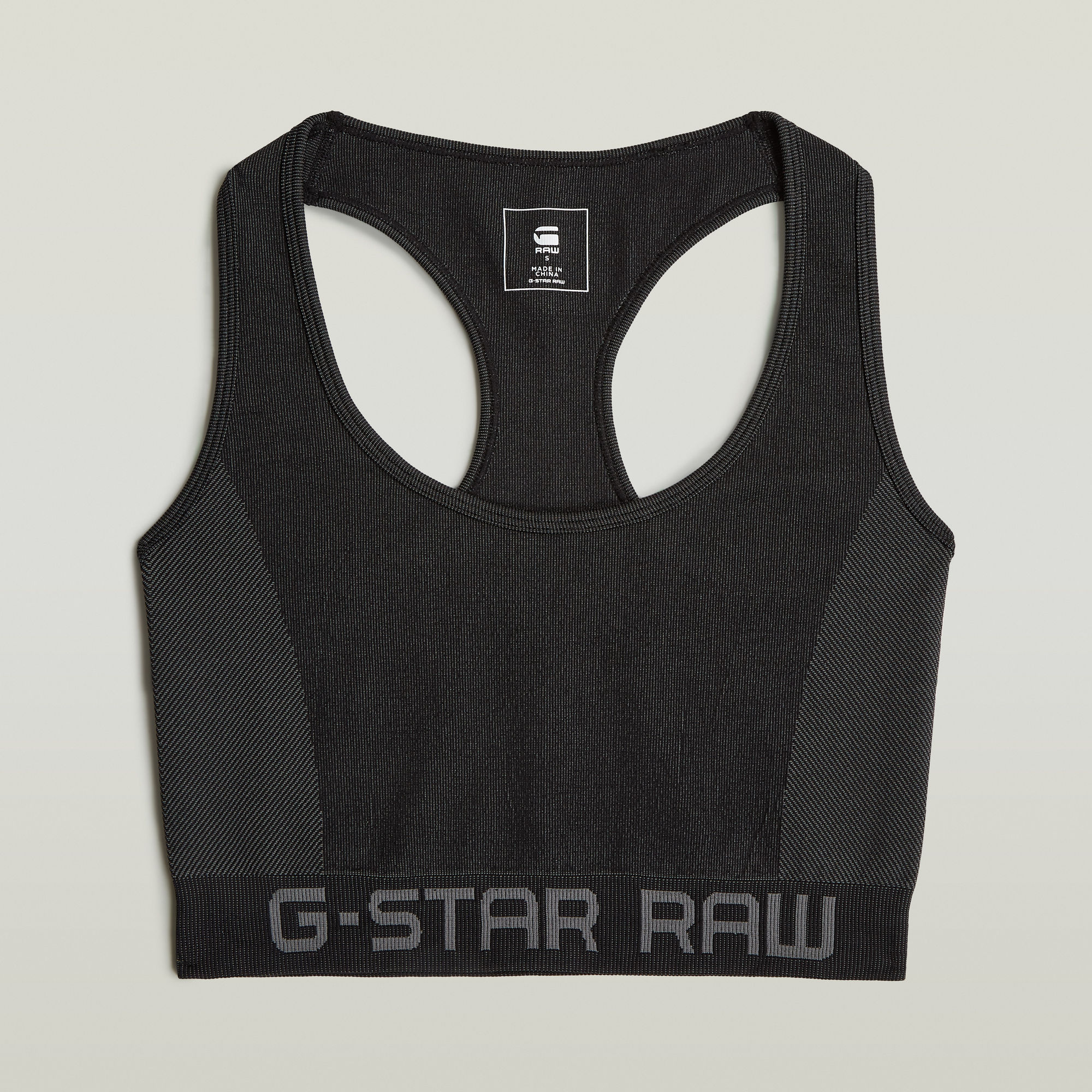 G-Star RAW Seamless Racerback Top Zwart Dames